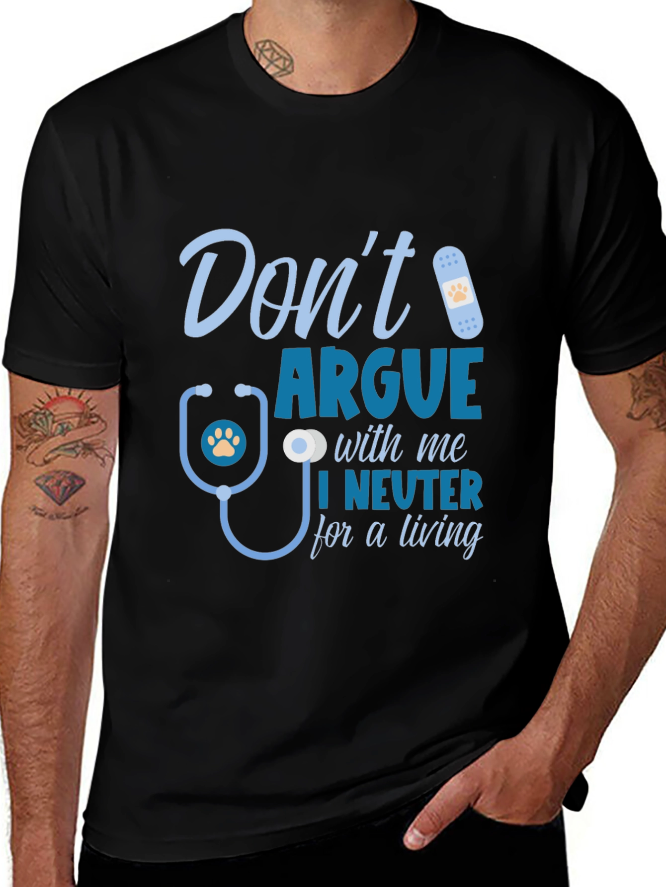Variant 16 of Don't Argue I Neuter T-Shirt