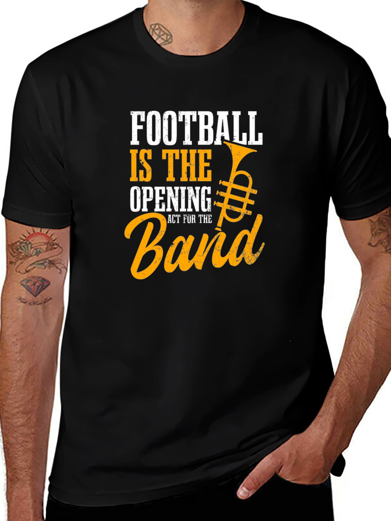 Variant 27 of Football is the Opening Act Band T-Shirt