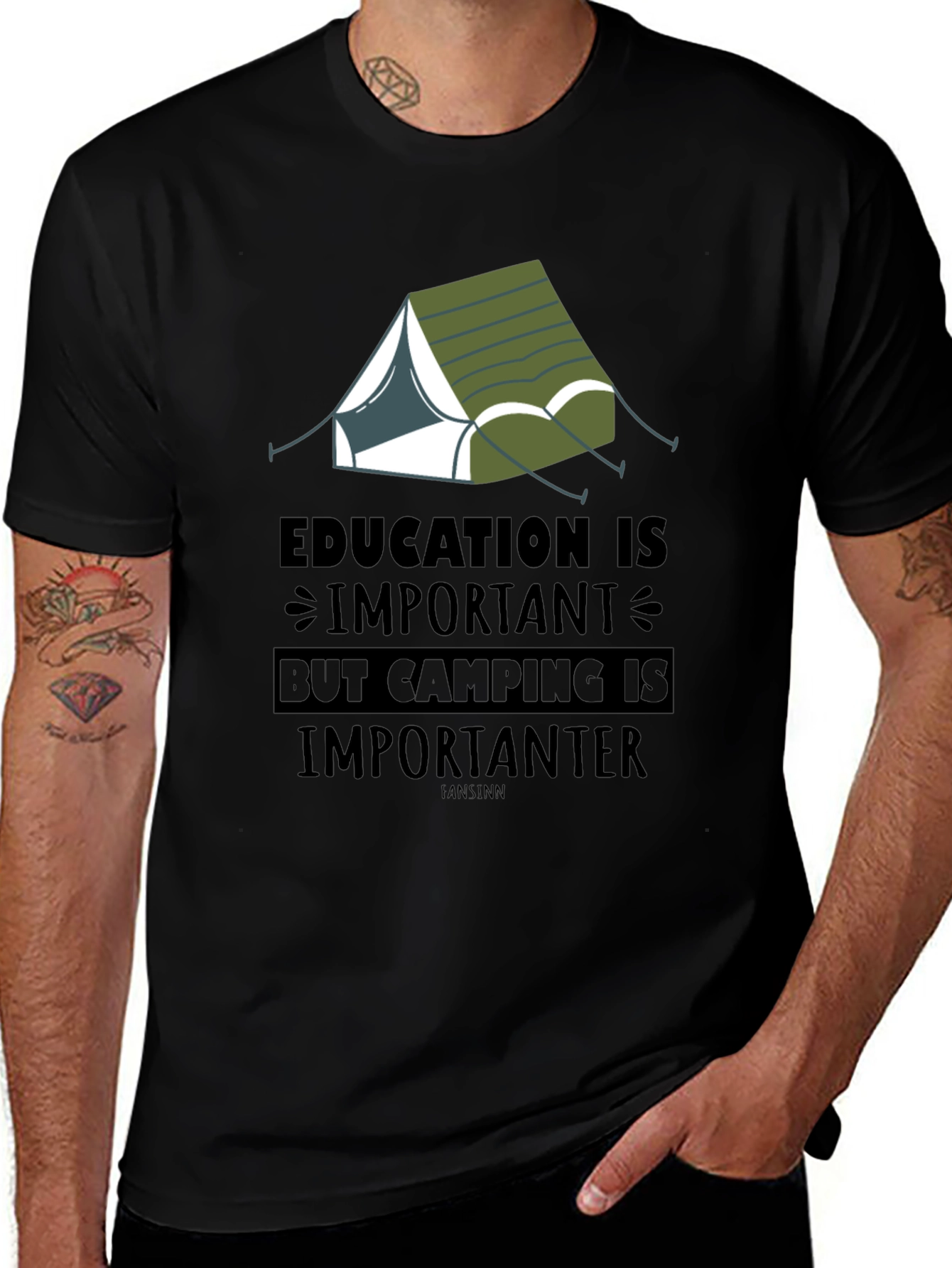 Variant 29 of Camping is Importanter T-Shirt