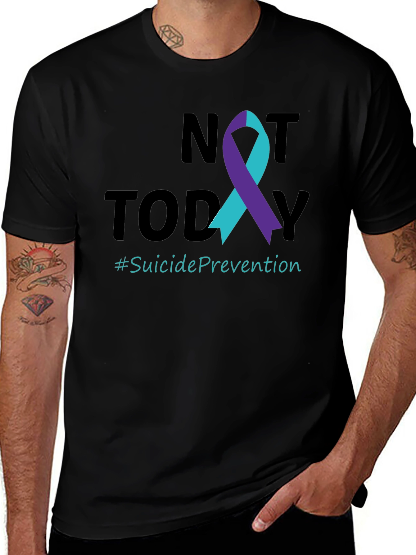 Not Today Suicide Prevention T-Shirt