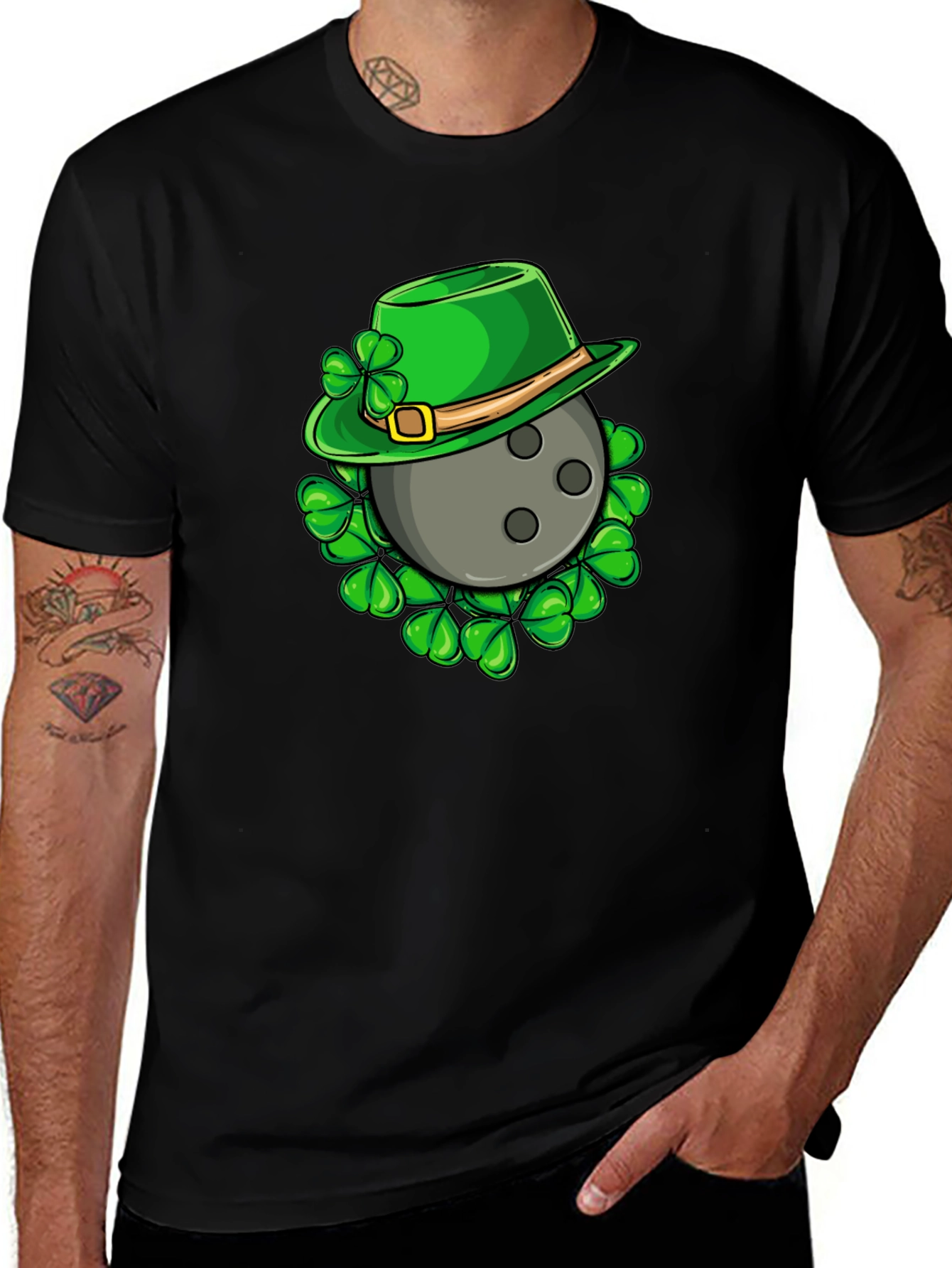 St. Patrick's Day Bowling Ball T-Shirt