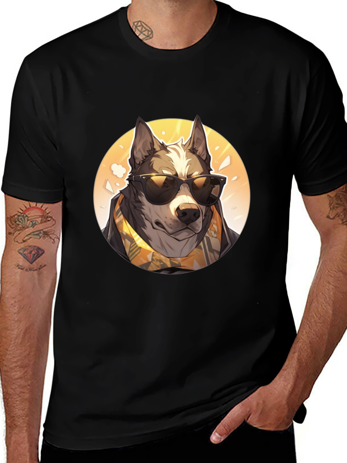 Variant 15 of Cool Dog Graphic Tee