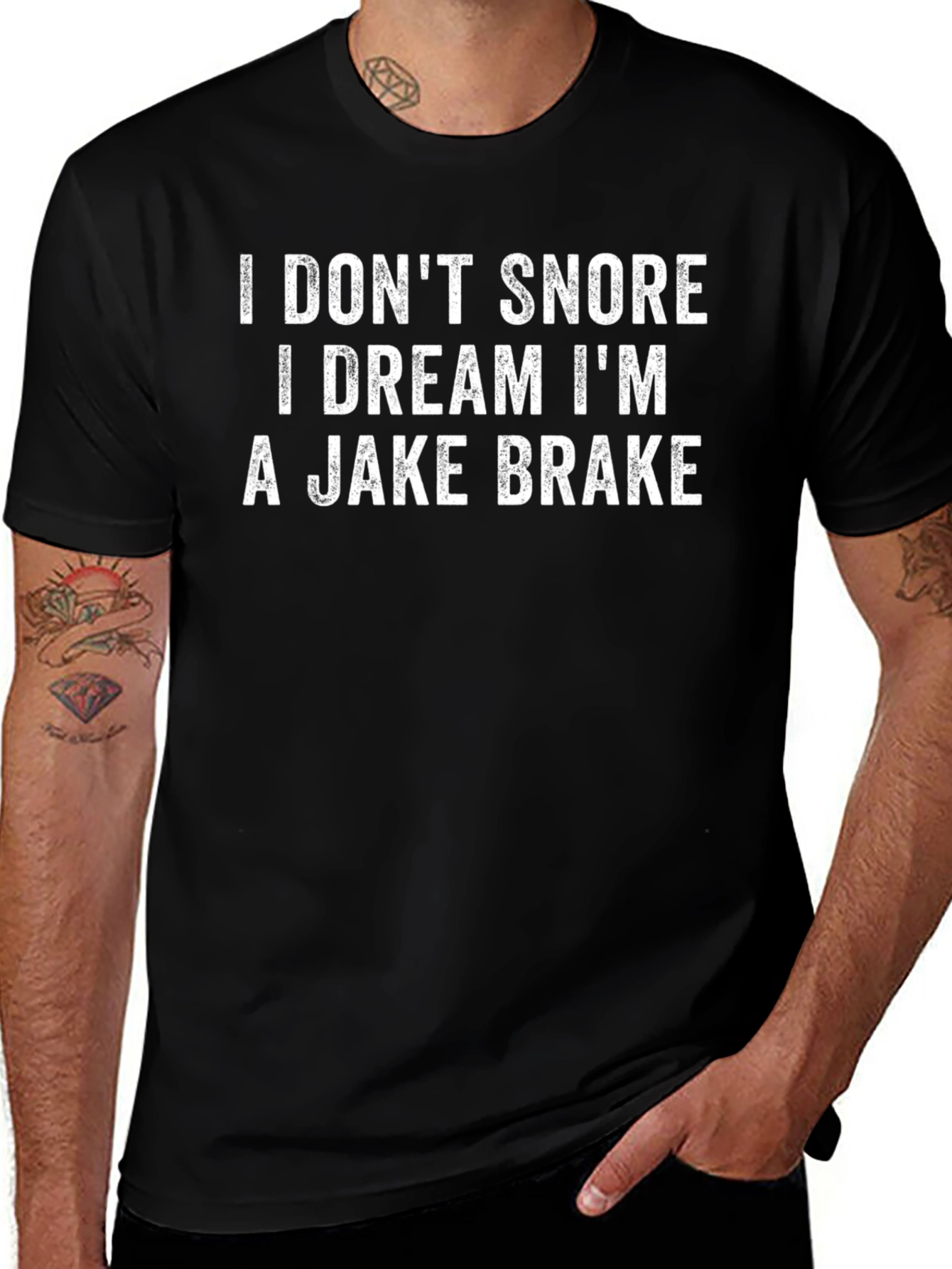 Variant 10 of I Don't Snore T-Shirt - Funny Saying Graphic Tee
