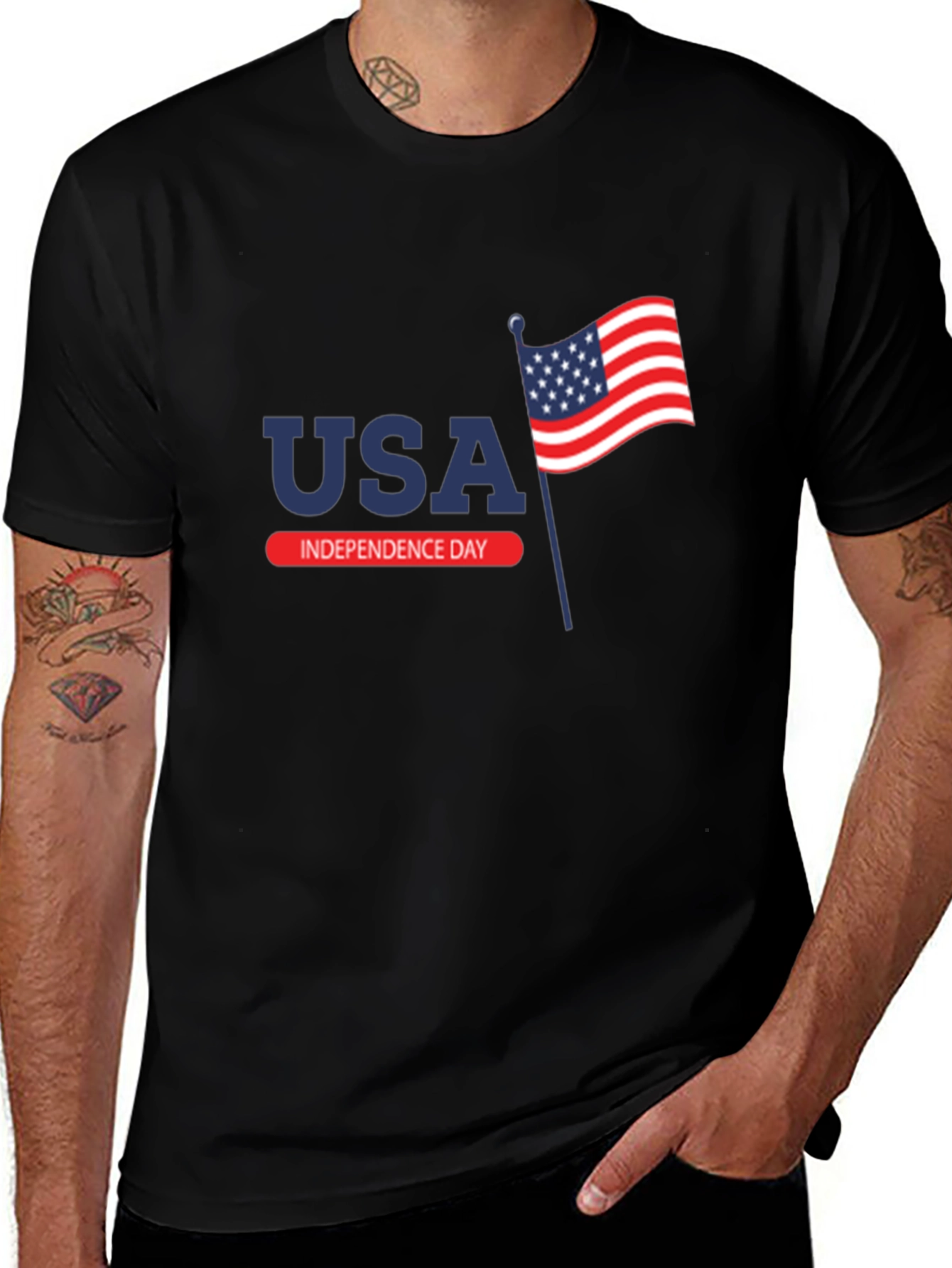 Variant 12 of USA Independence Day Graphic T-Shirt
