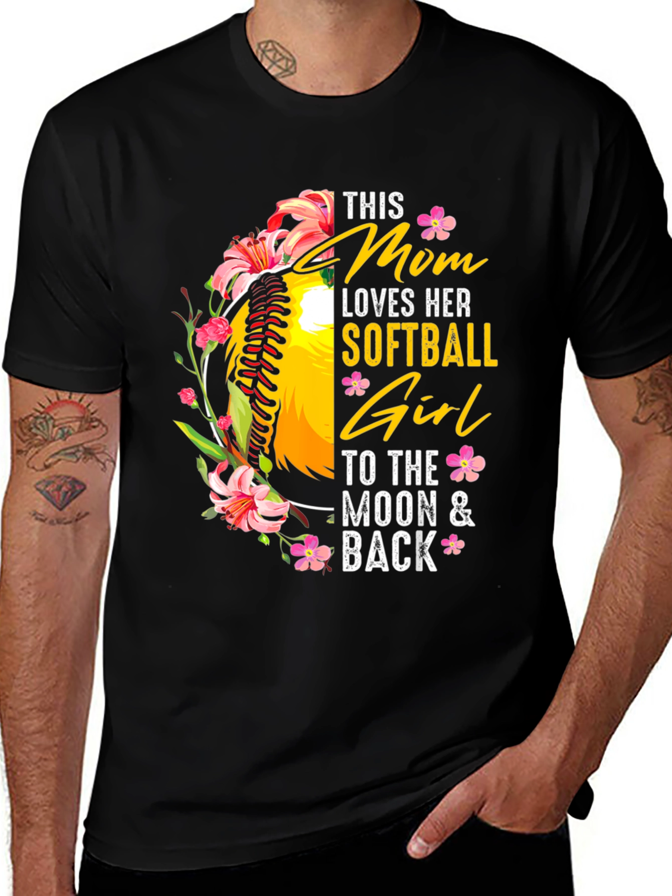 Softball Mom Graphic Tee