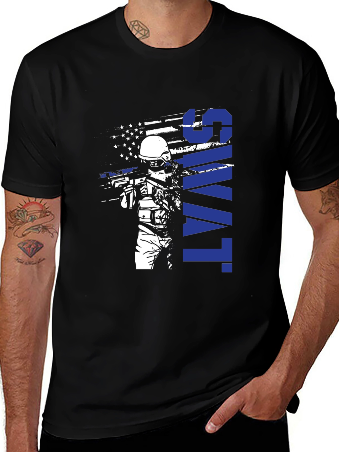 SWAT Team Graphic T-Shirt