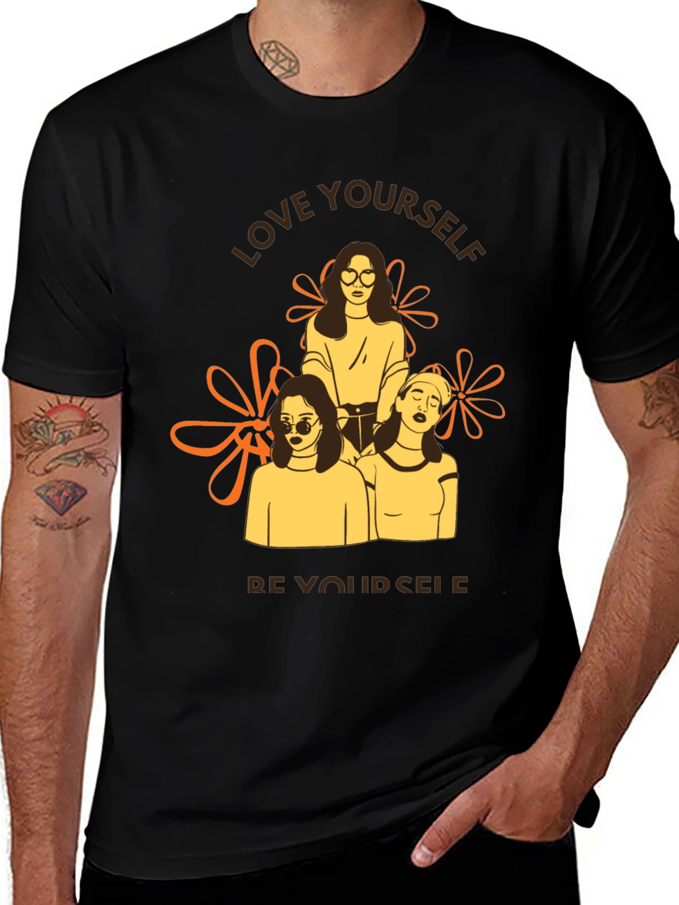 Variant 3 of Love Yourself T-Shirt - Trendy Women's Graphic Tee