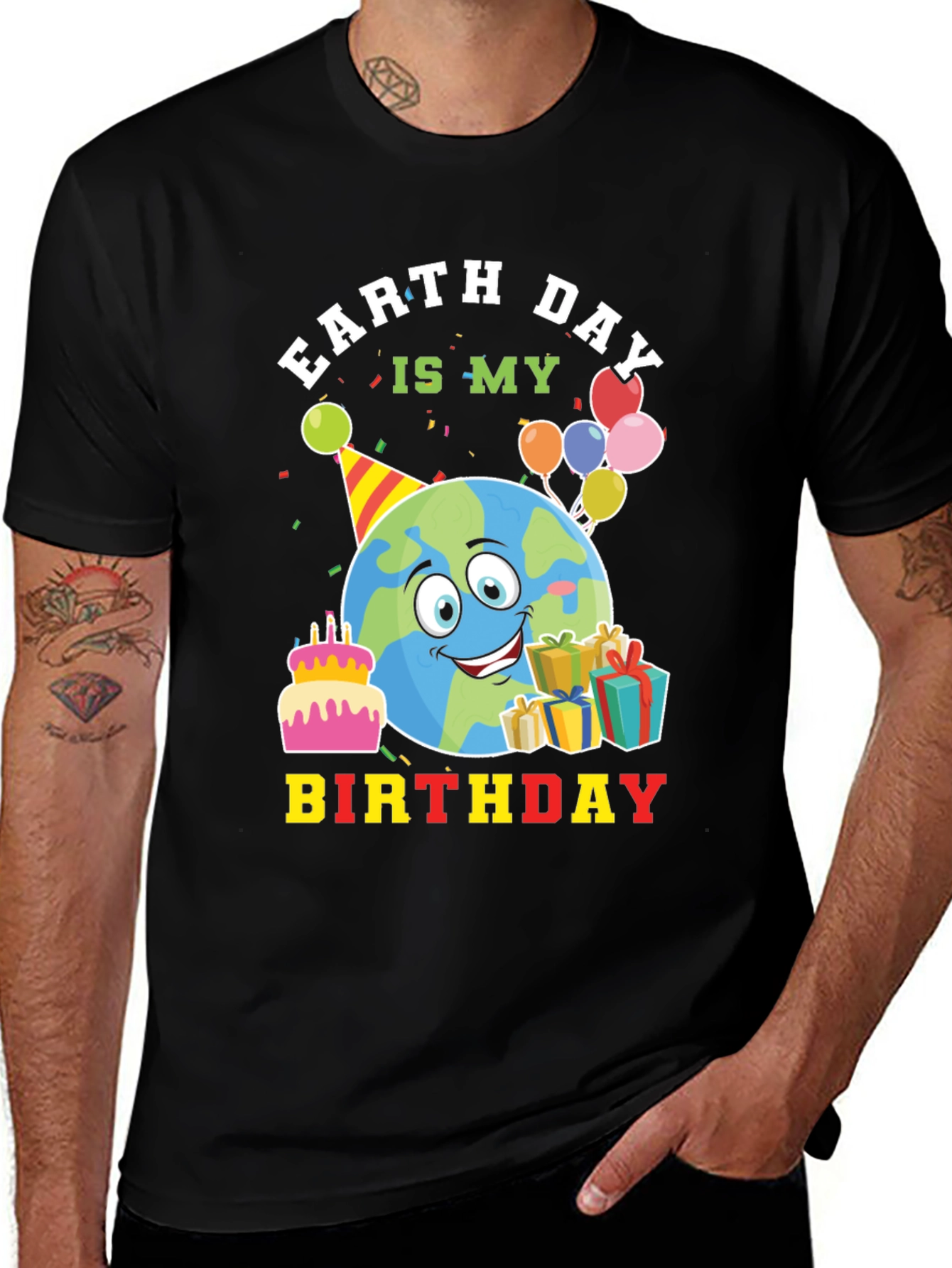 Earth Day Birthday T-Shirt