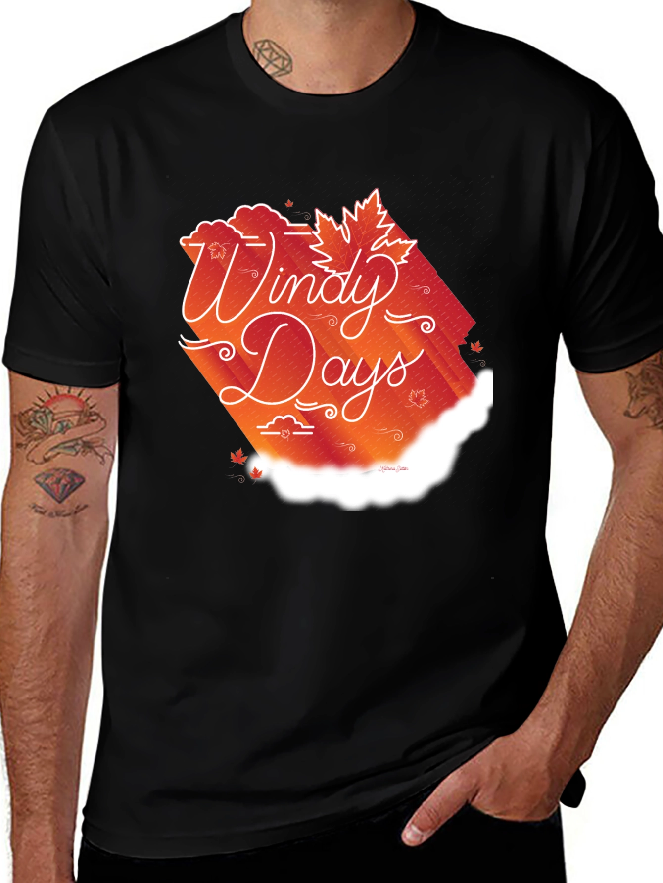 Windy Days Graphic T-Shirt