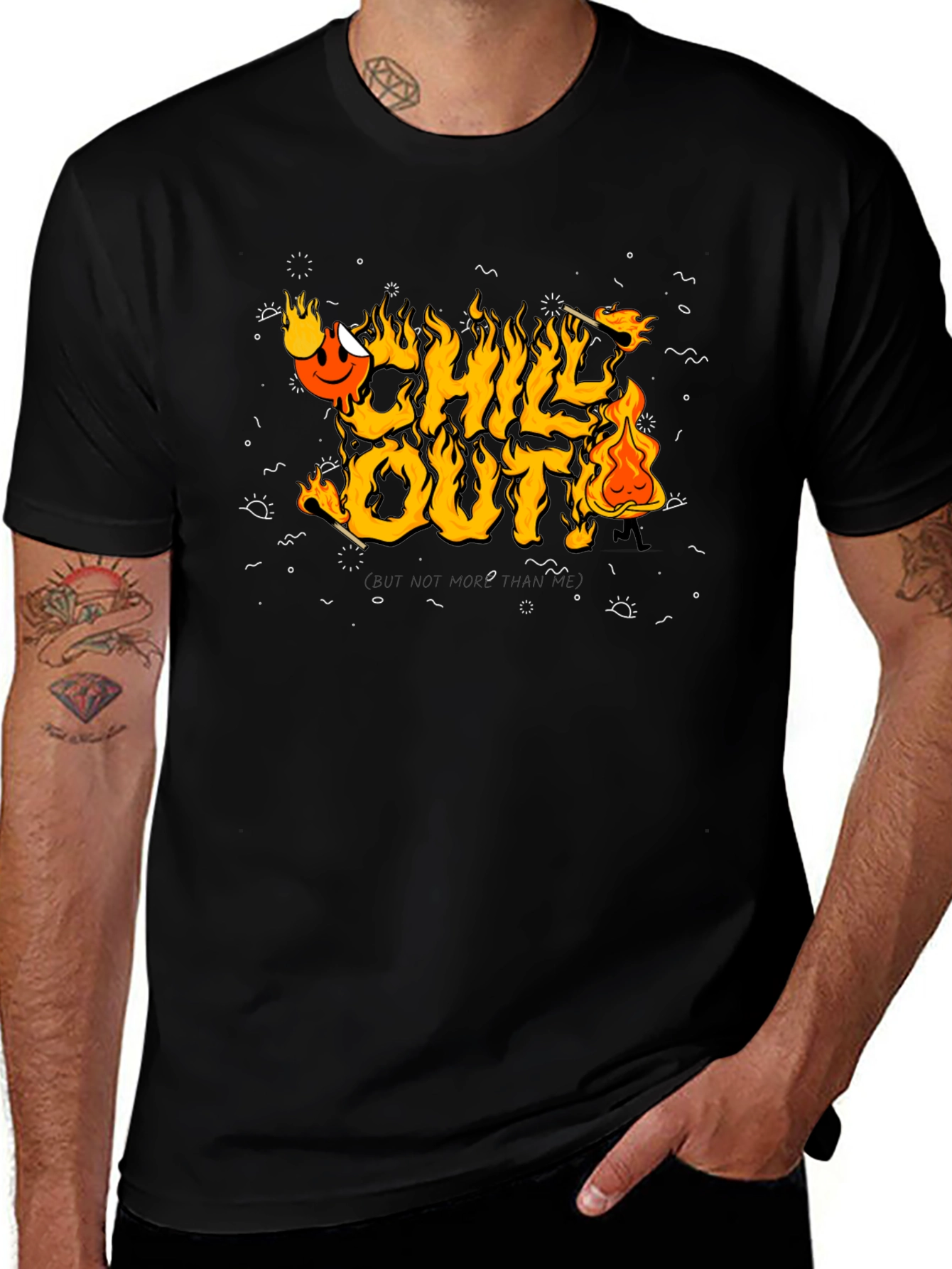 Variant 13 of Chill Out Graphic Tee