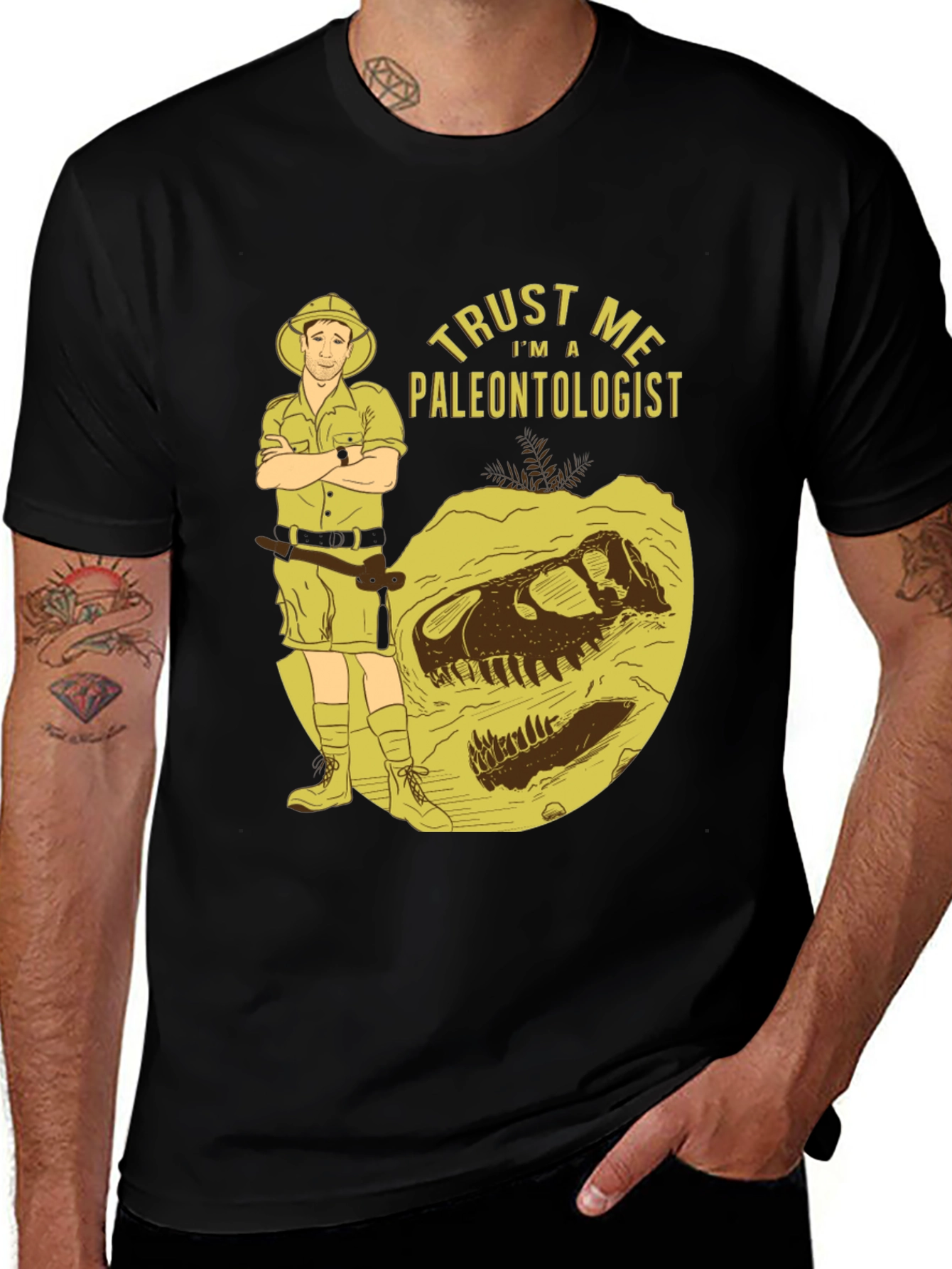 Variant 13 of Trust Me I'm a Paleontologist T-Shirt