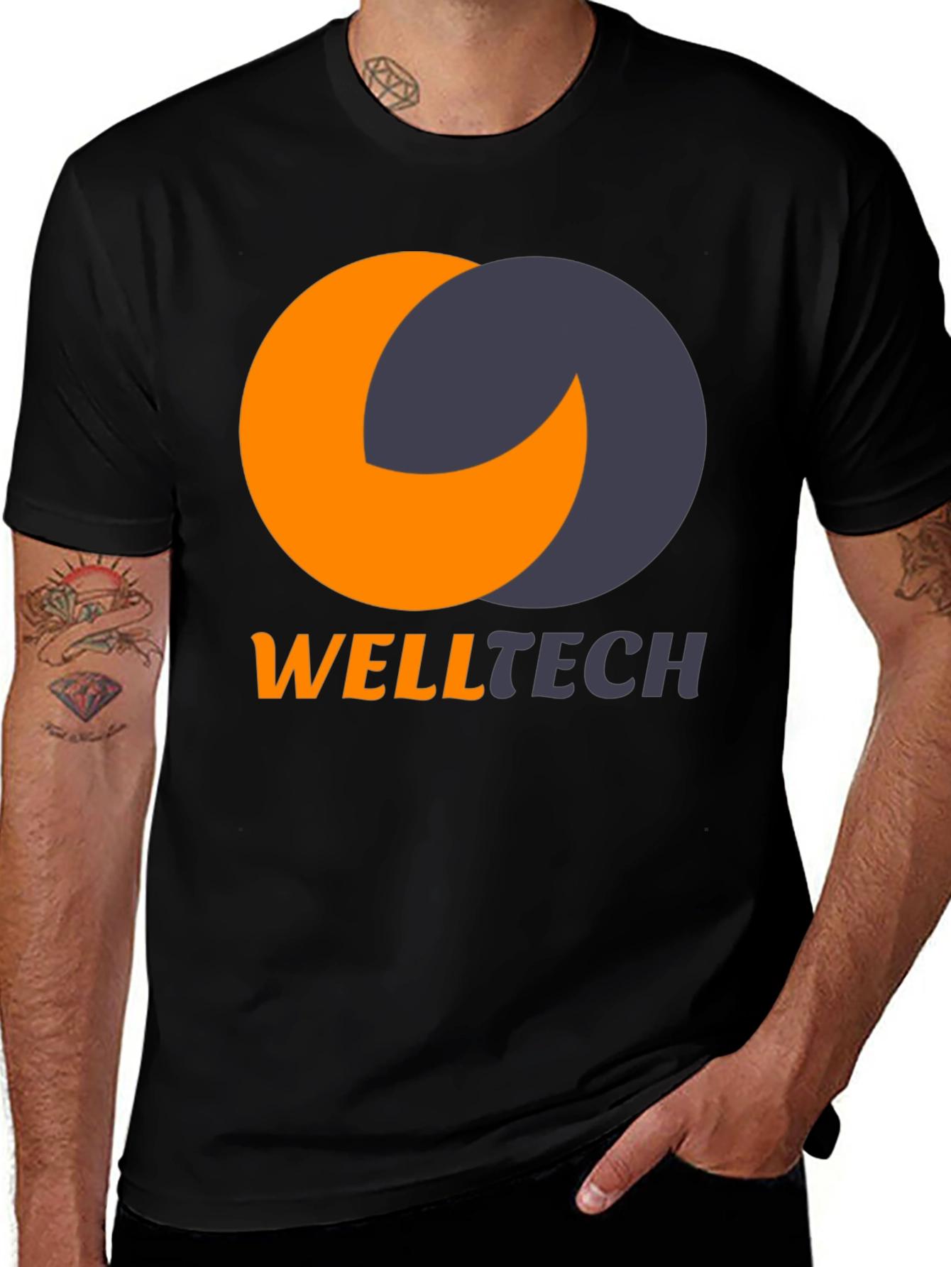 Variant 8 of Welltech Logo Graphic T-Shirt