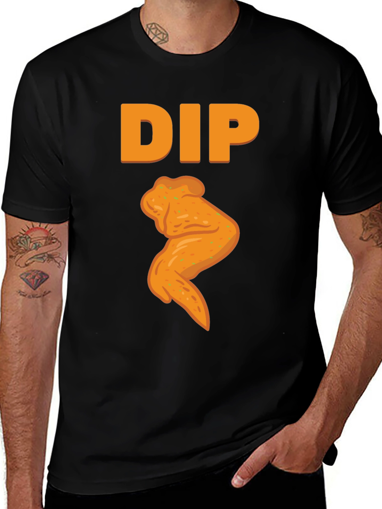 Funny Chicken Wing Dip T-Shirt