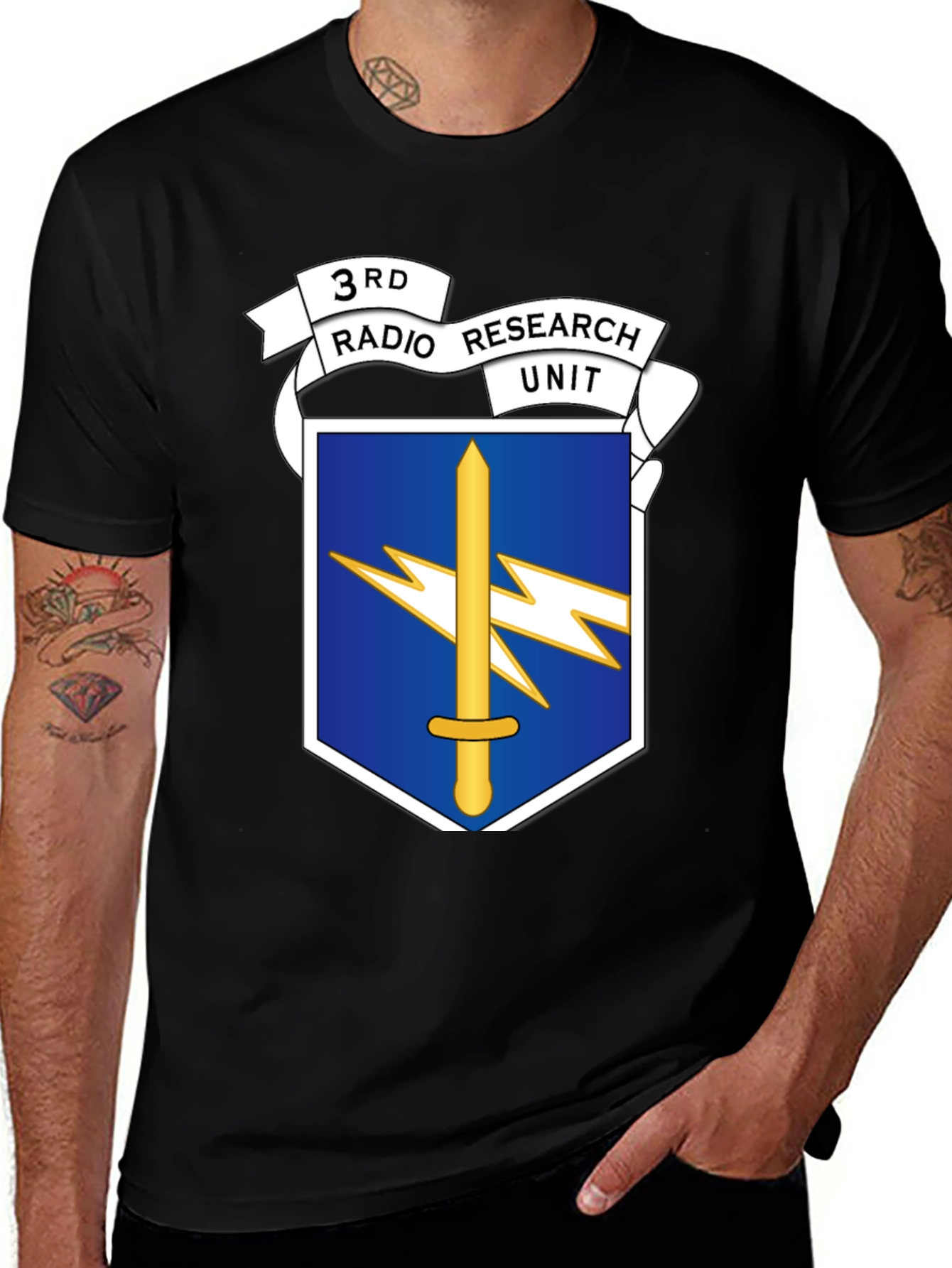 3rd Radio Research Unit T-Shirt - Military Veteran Apparel