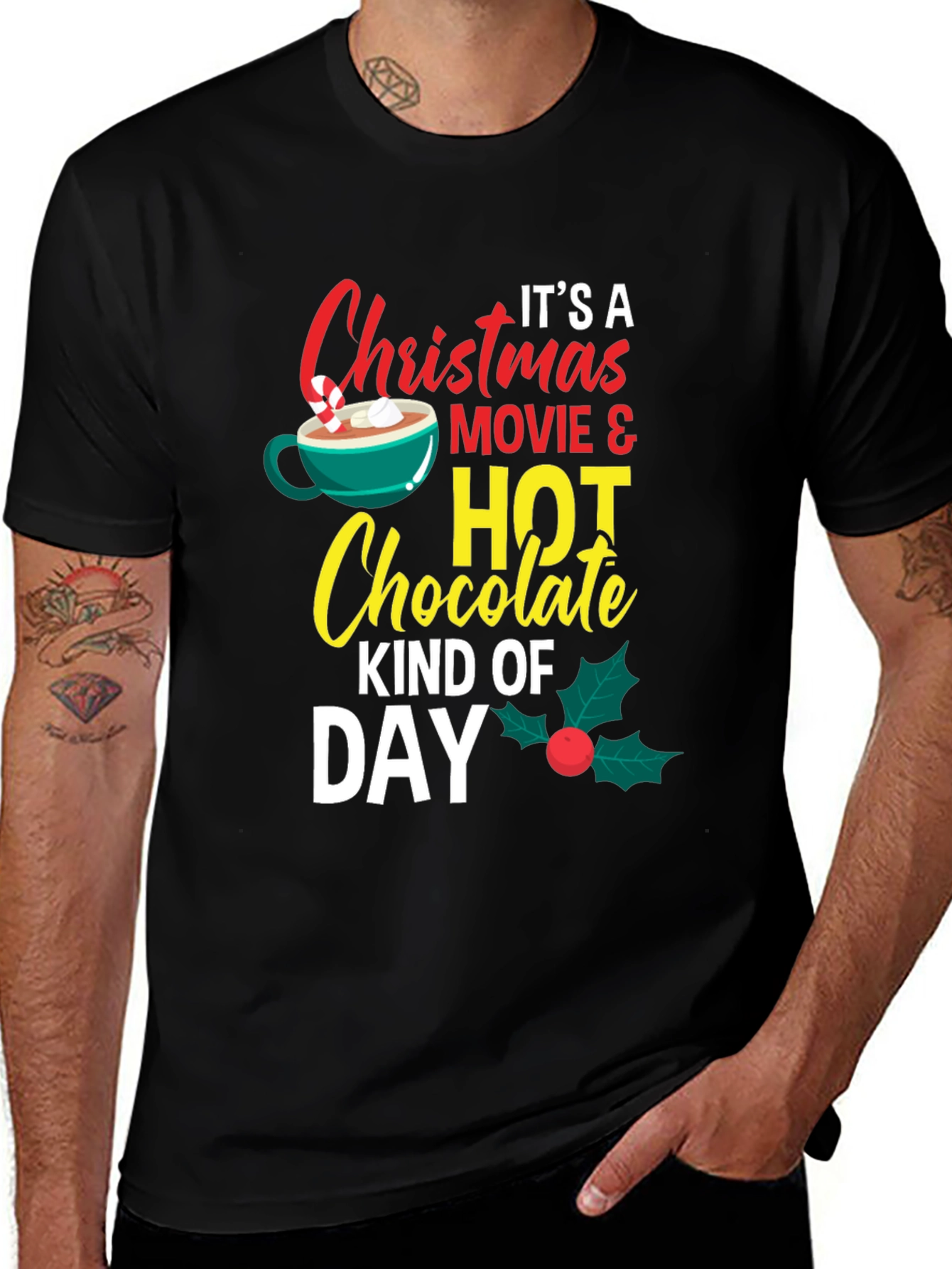 Christmas Movie & Hot Chocolate T-Shirt