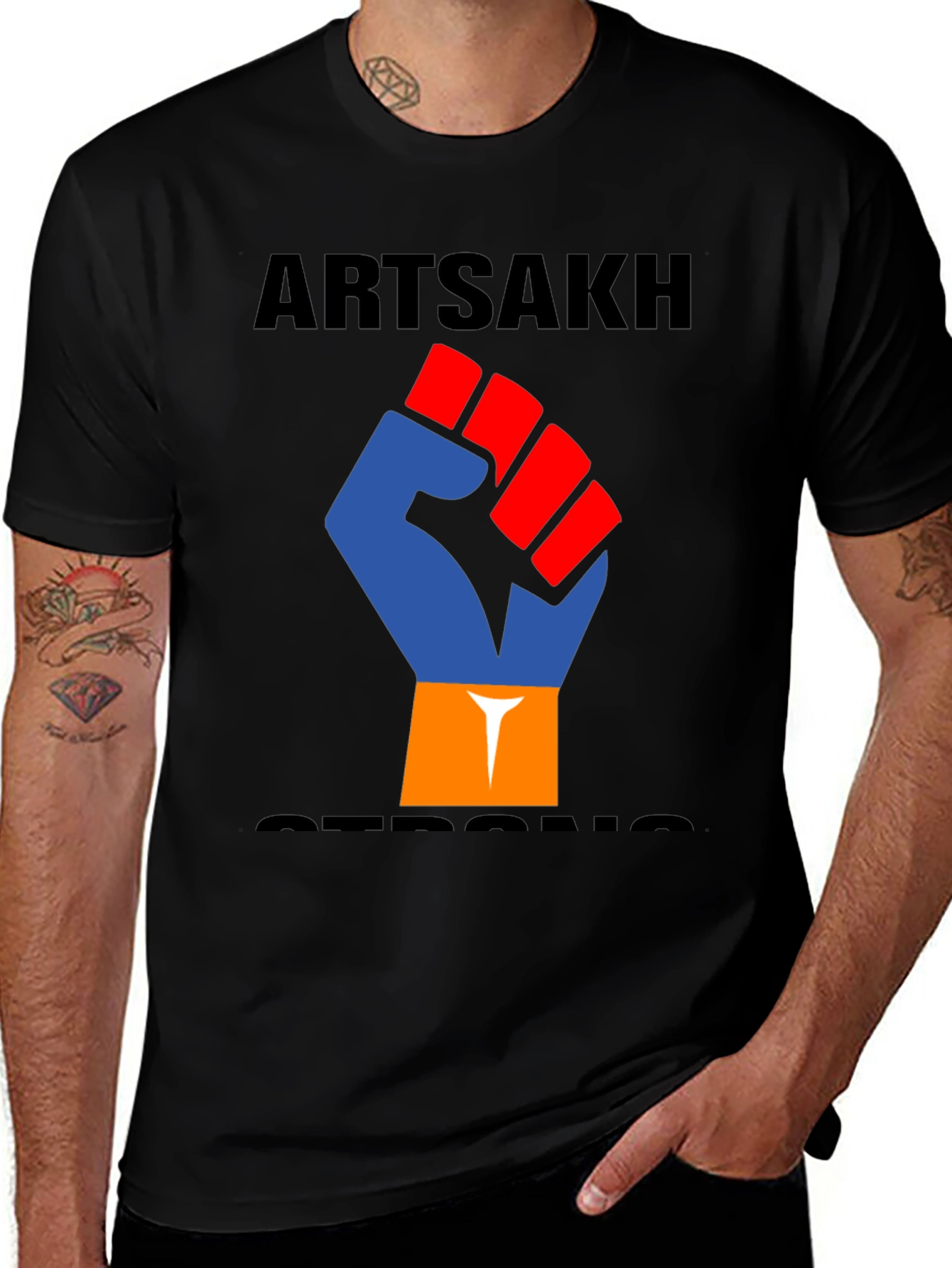 Variant 24 of Artsakh Strong Graphic Tee