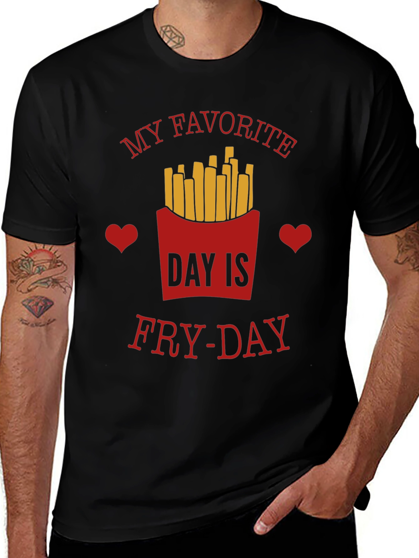 Variant 9 of My Favorite Day is Fry-Day Graphic Tee