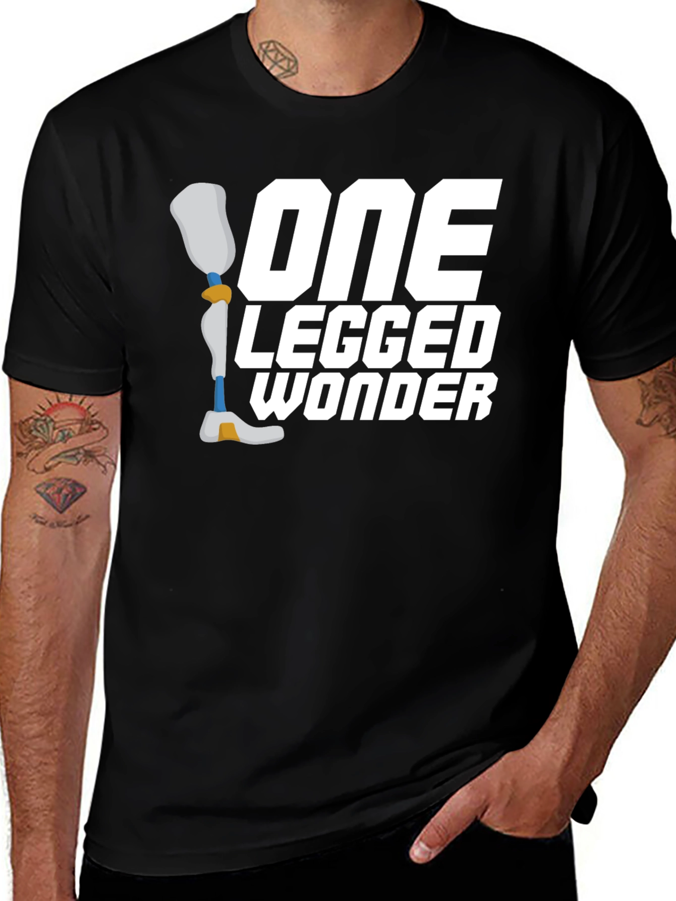 Variant 7 of One Legged Wonder Graphic Tee