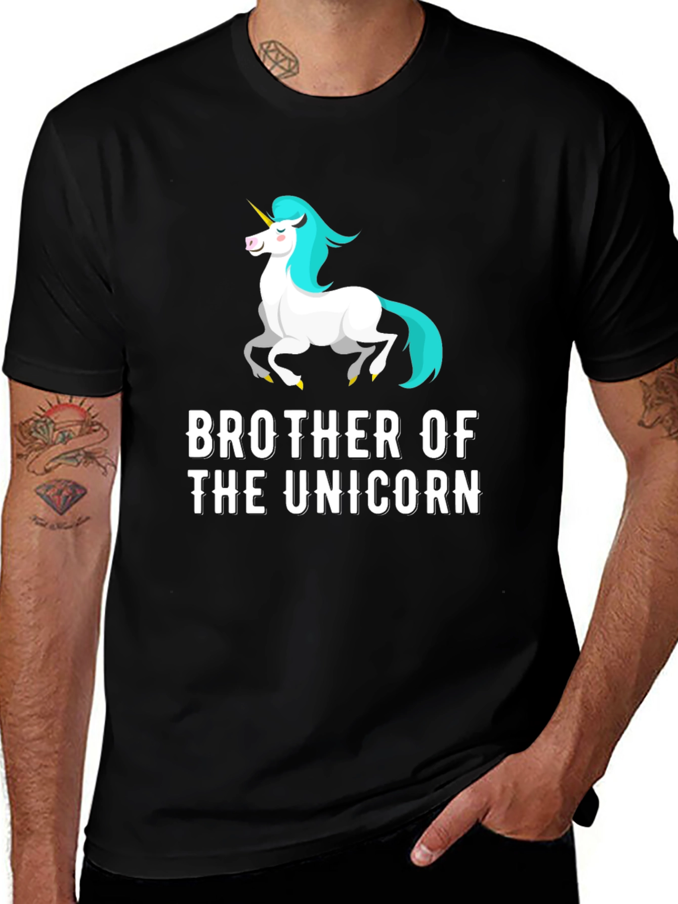 Variant 6 of Brother of the Unicorn Graphic Tee