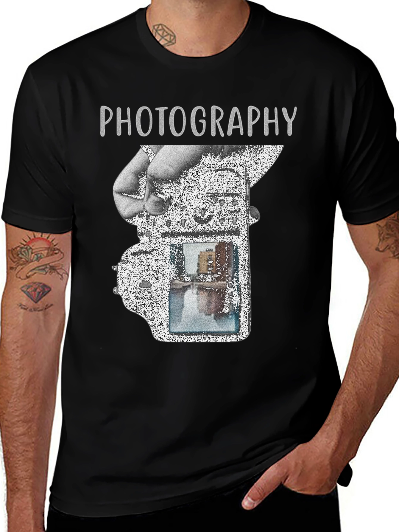Variant 19 of Photography Lover Tee - Camera Graphic T-Shirt