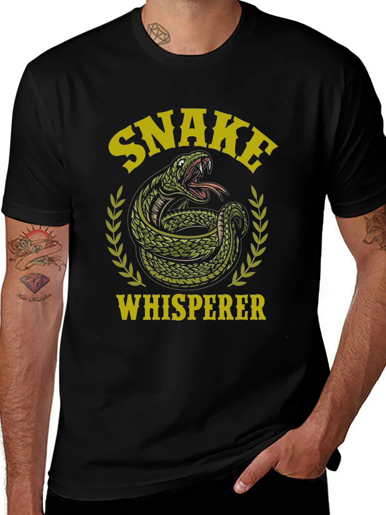 Variant 6 of Snake Whisperer Graphic Tee
