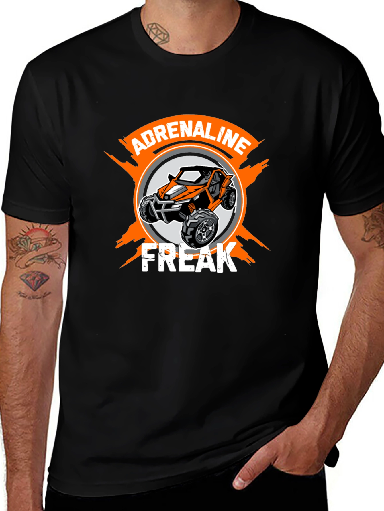 Variant 15 of Adrenaline Freak Graphic Tee