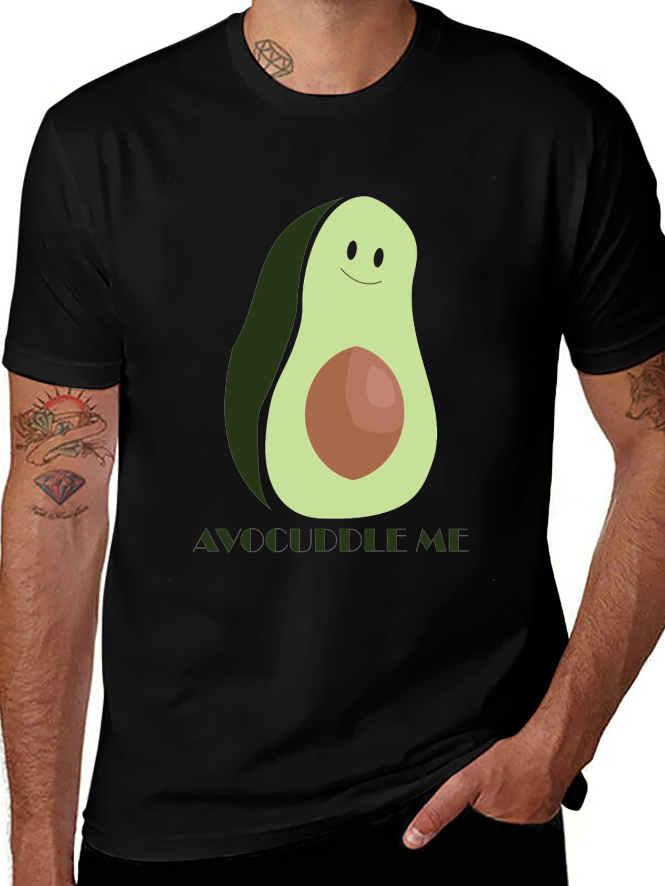 Variant 30 of Avocuddle Me Graphic T-Shirt - Soft Cotton Blend