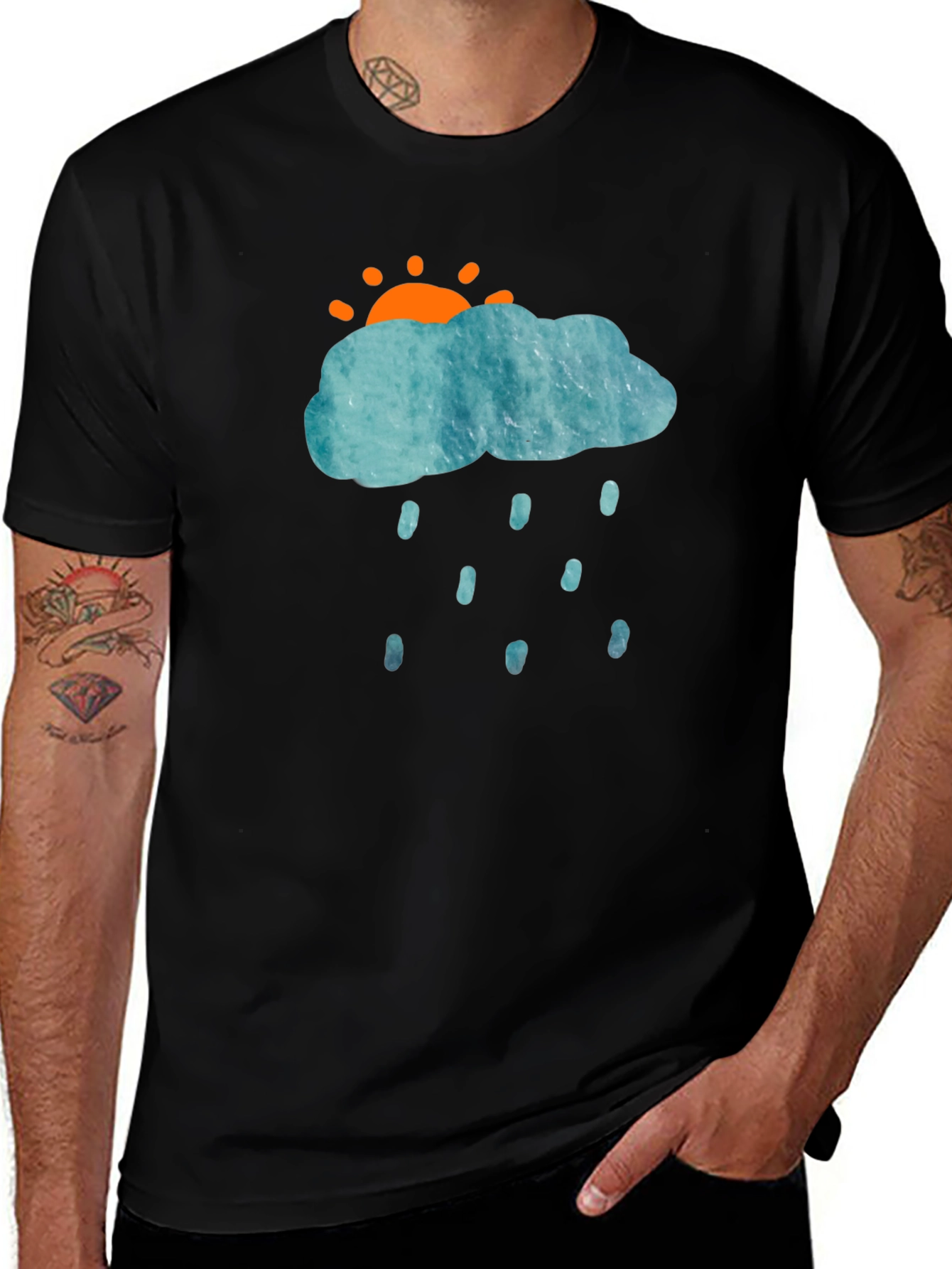Variant 8 of Rainy Day Graphic Tee