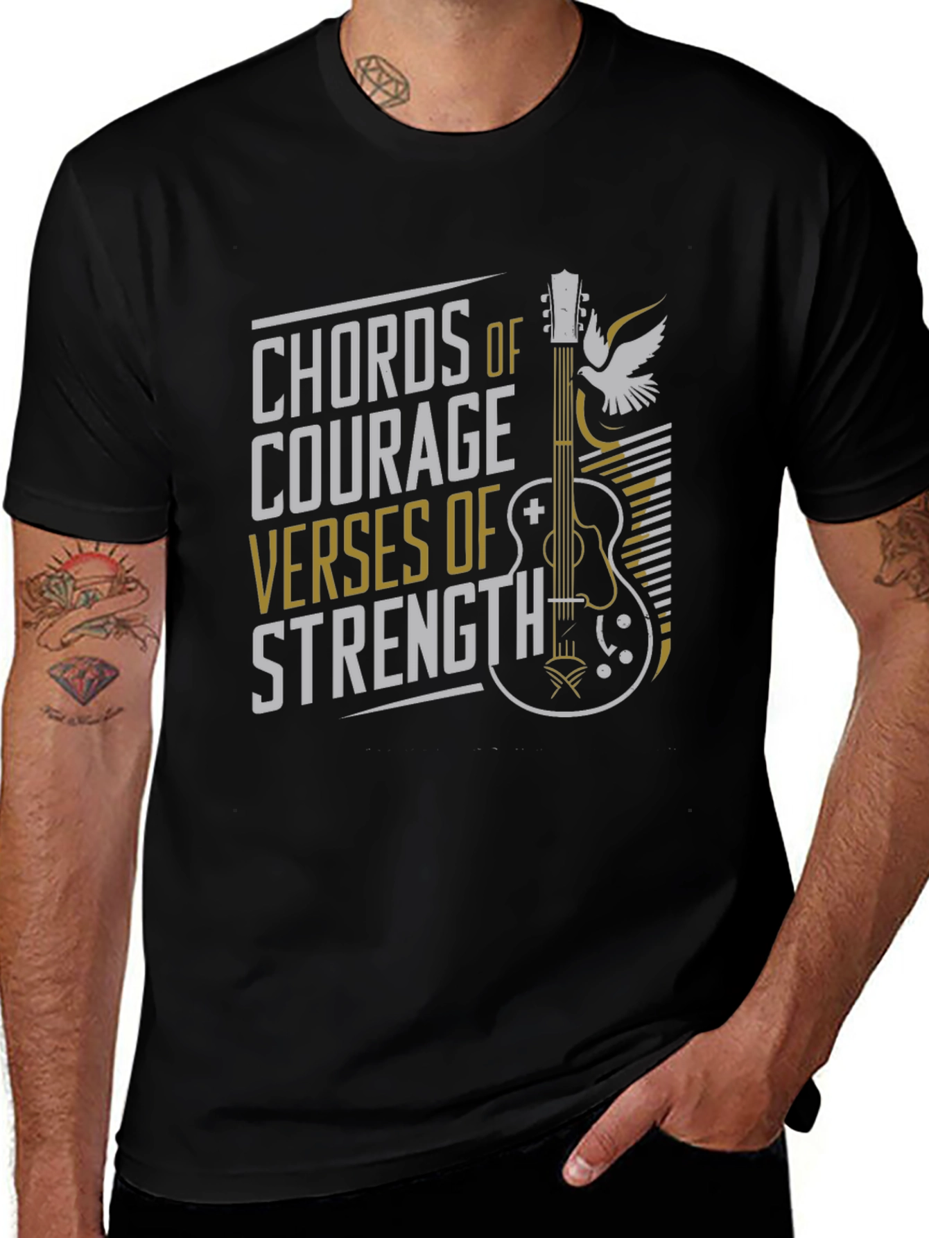 Variant 10 of Chords of Courage T-Shirt