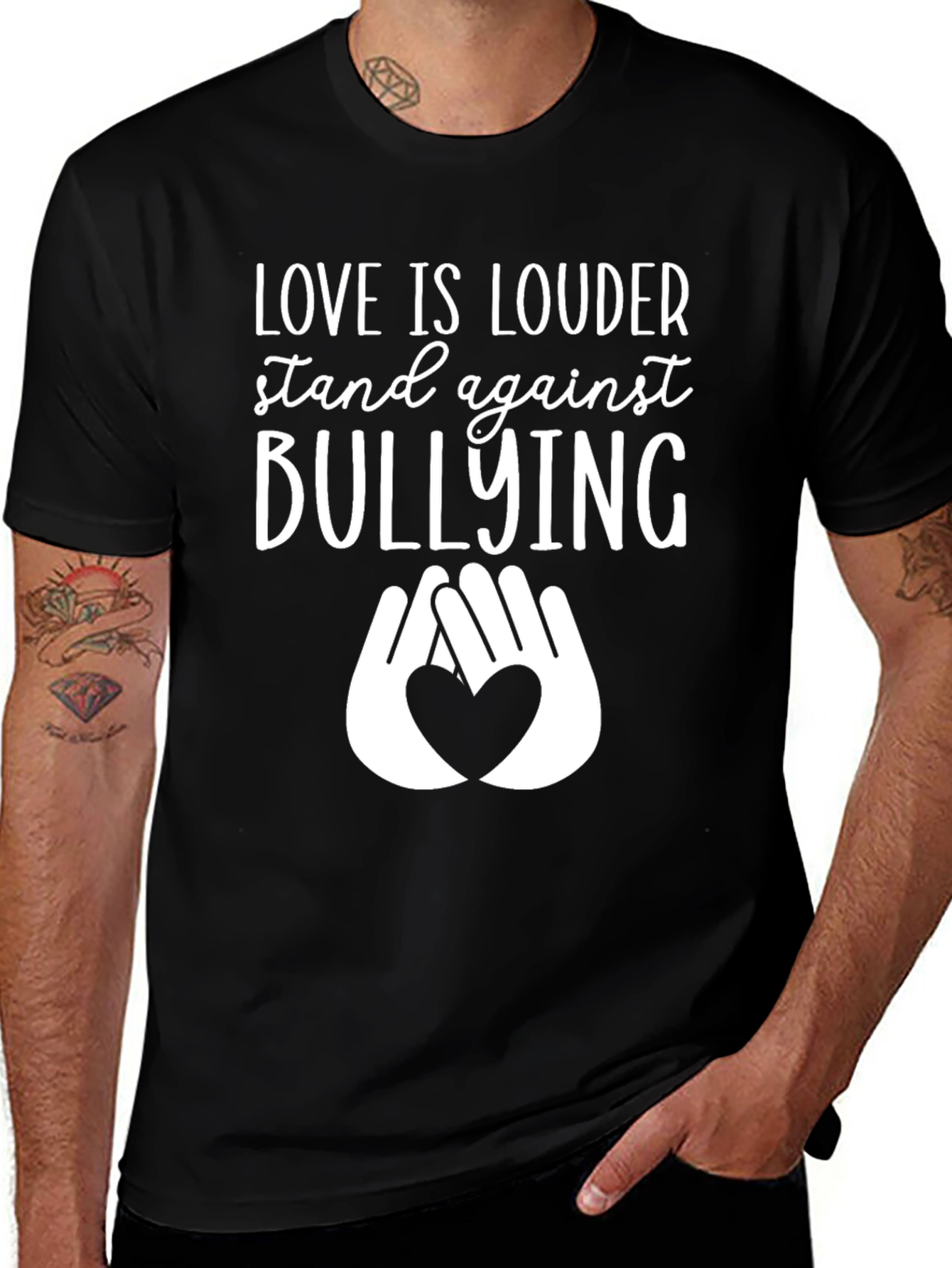 Variant 9 of Love is Louder Anti Bullying T-Shirt