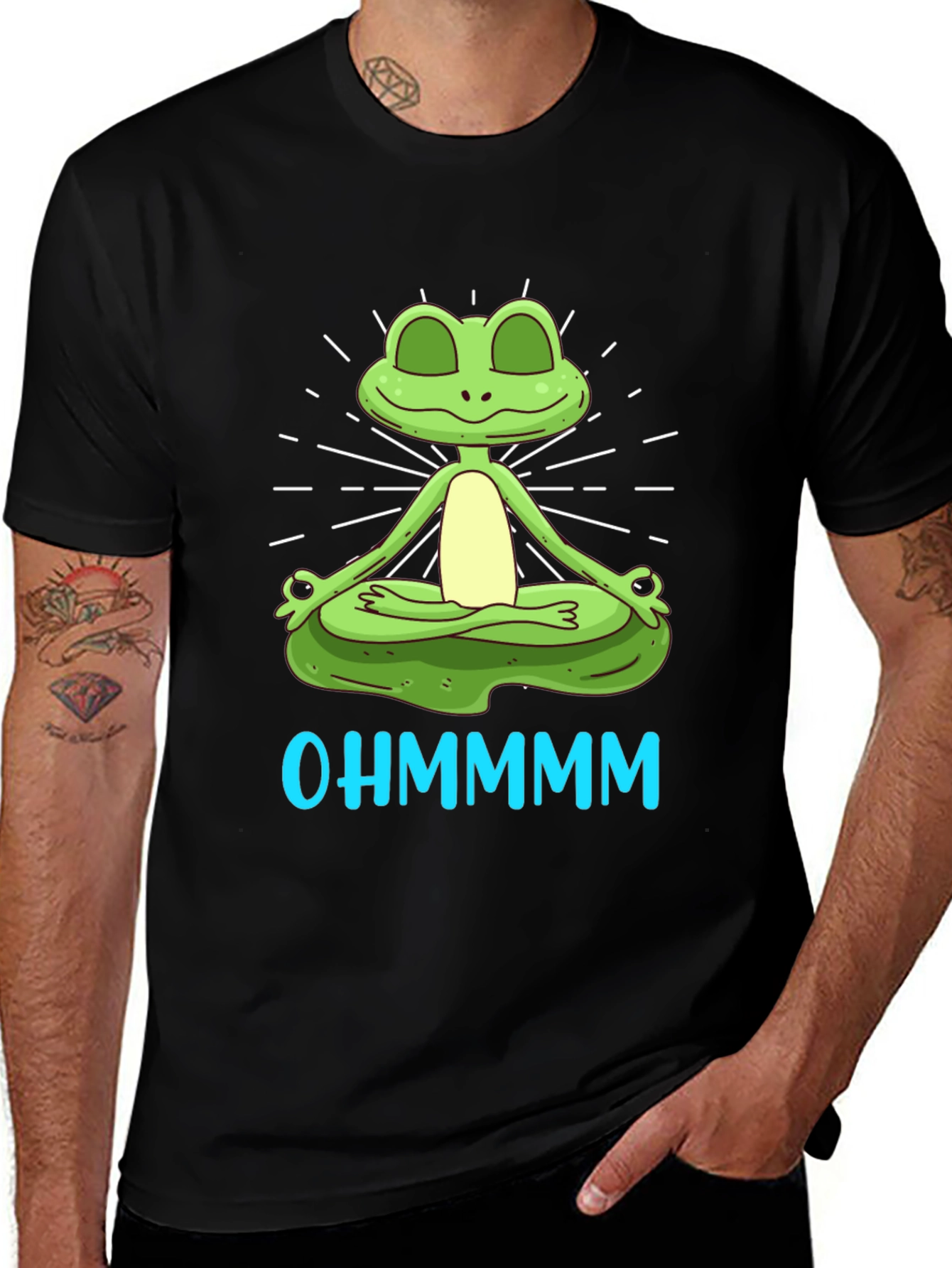 Variant 8 of Zen Frog OHMMMM T-Shirt