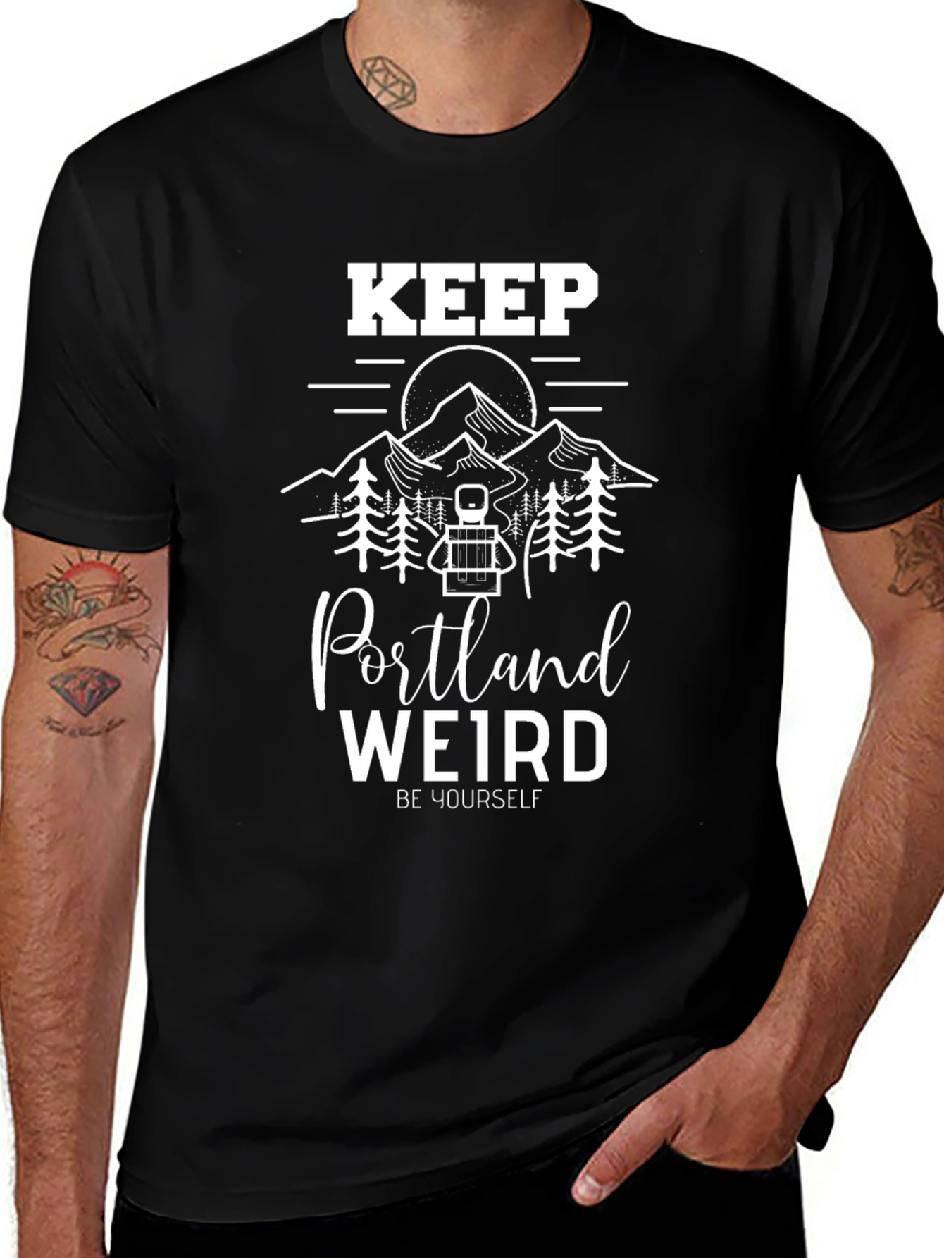 Variant 26 of Keep Portland Weird Graphic Tee
