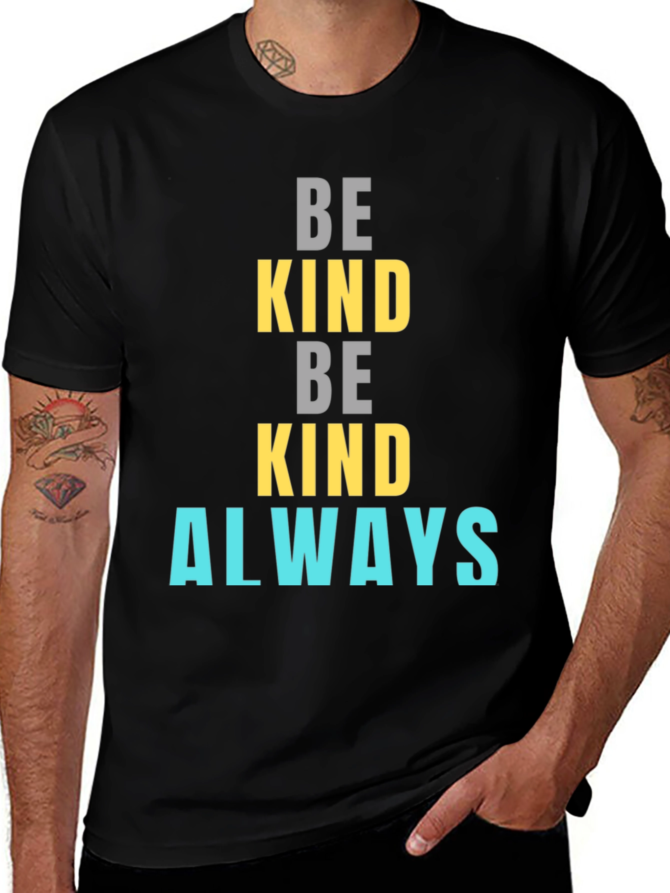 Variant 7 of Be Kind Always Graphic Tee
