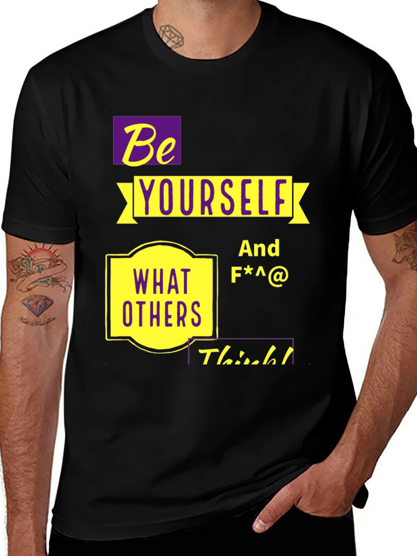 Variant 7 of Be Yourself Graphic T-Shirt