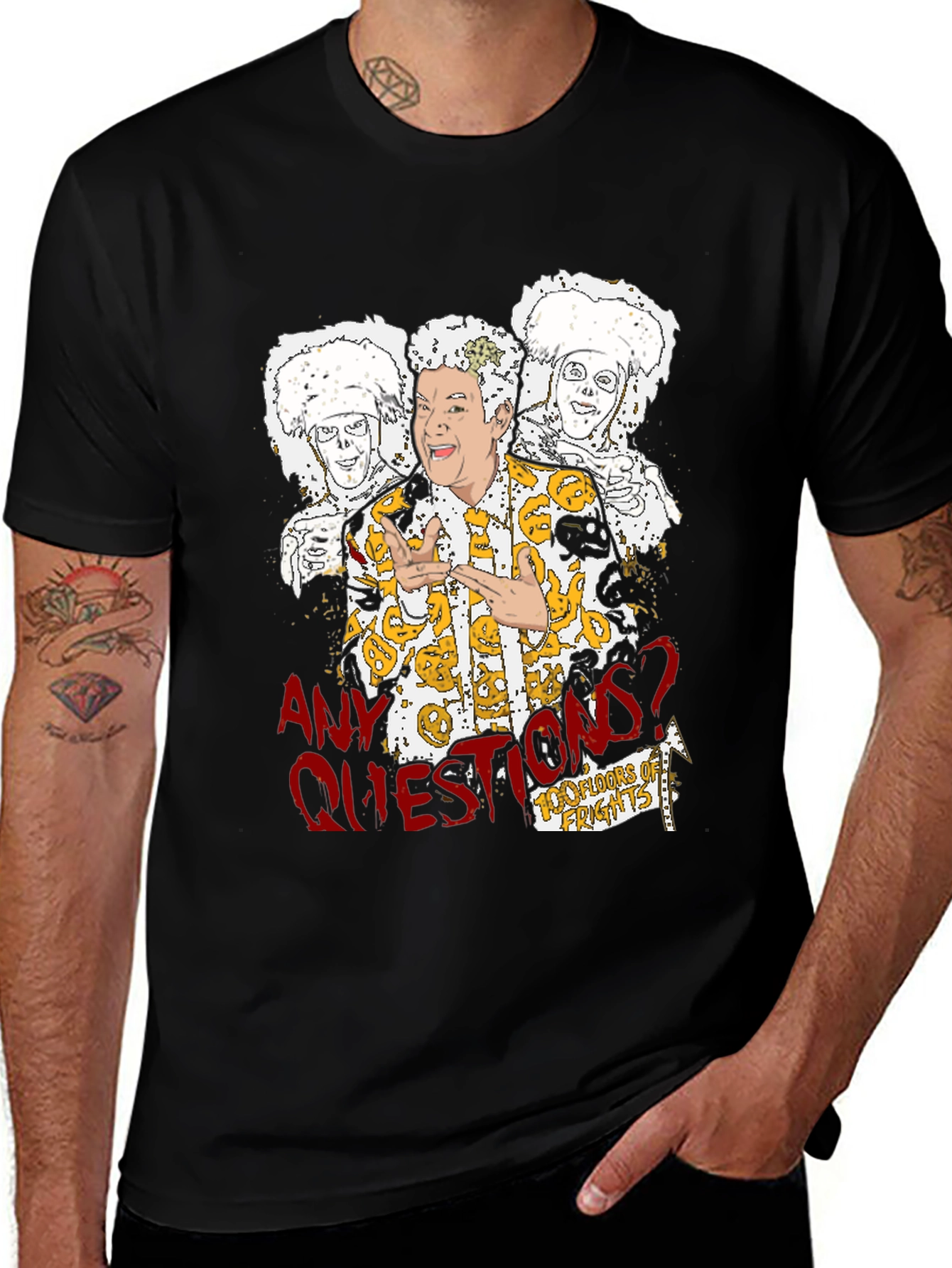 Variant 14 of Any Questions? T-Shirt