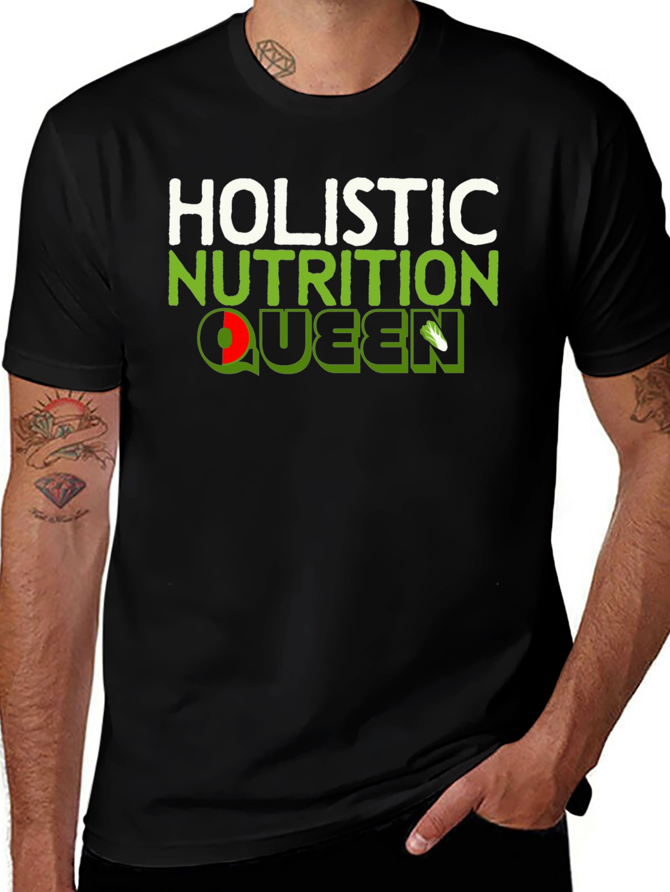 Holistic Nutrition Queen Graphic Tee