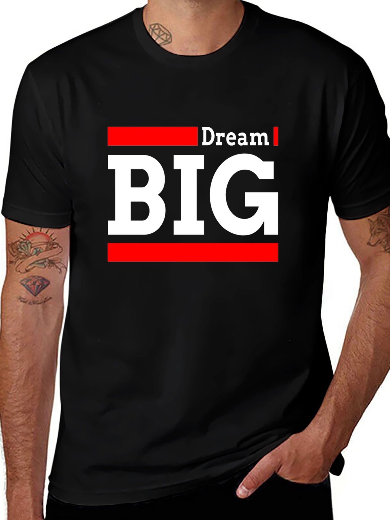 Variant 14 of Dream Big Graphic T-Shirt - Stylish Casual Wear