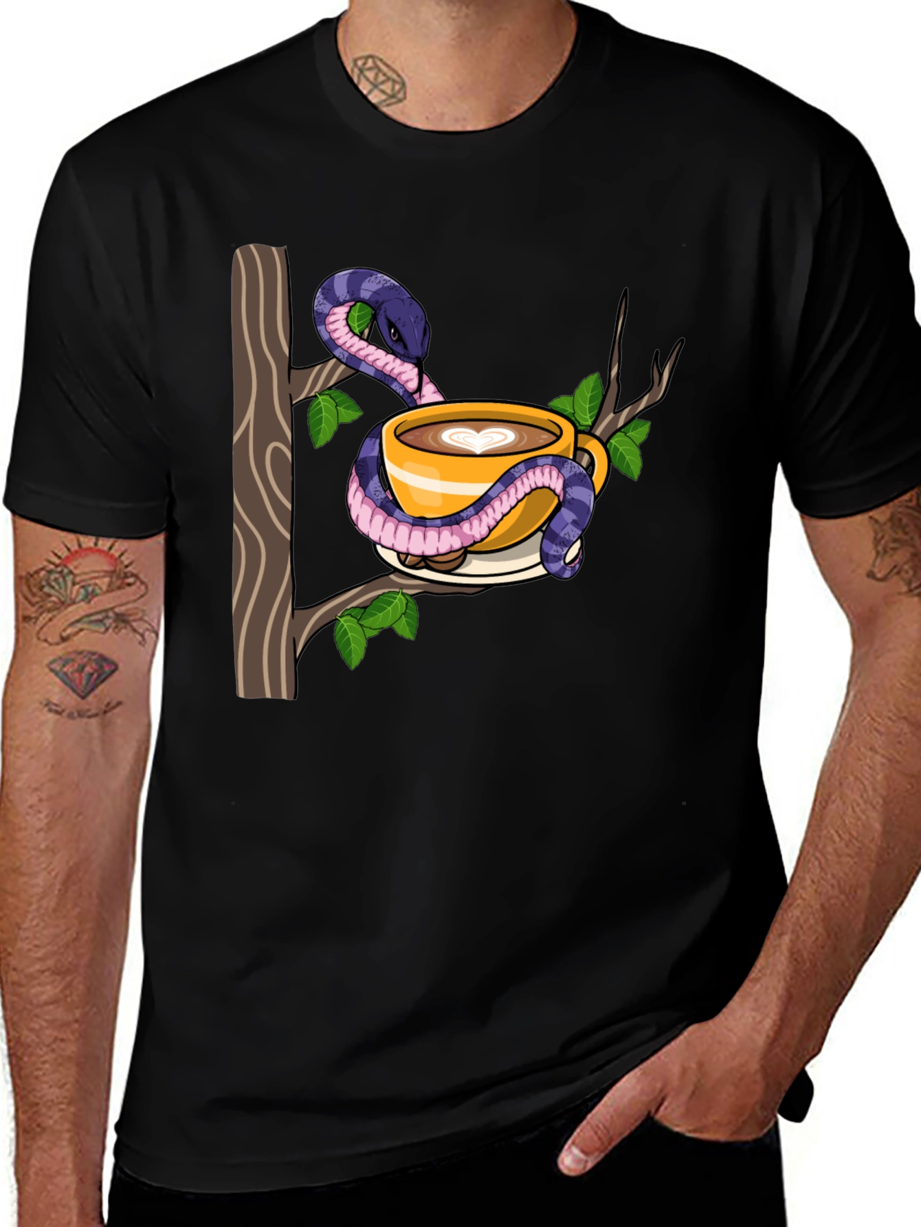 Snake Coffee T-Shirt
