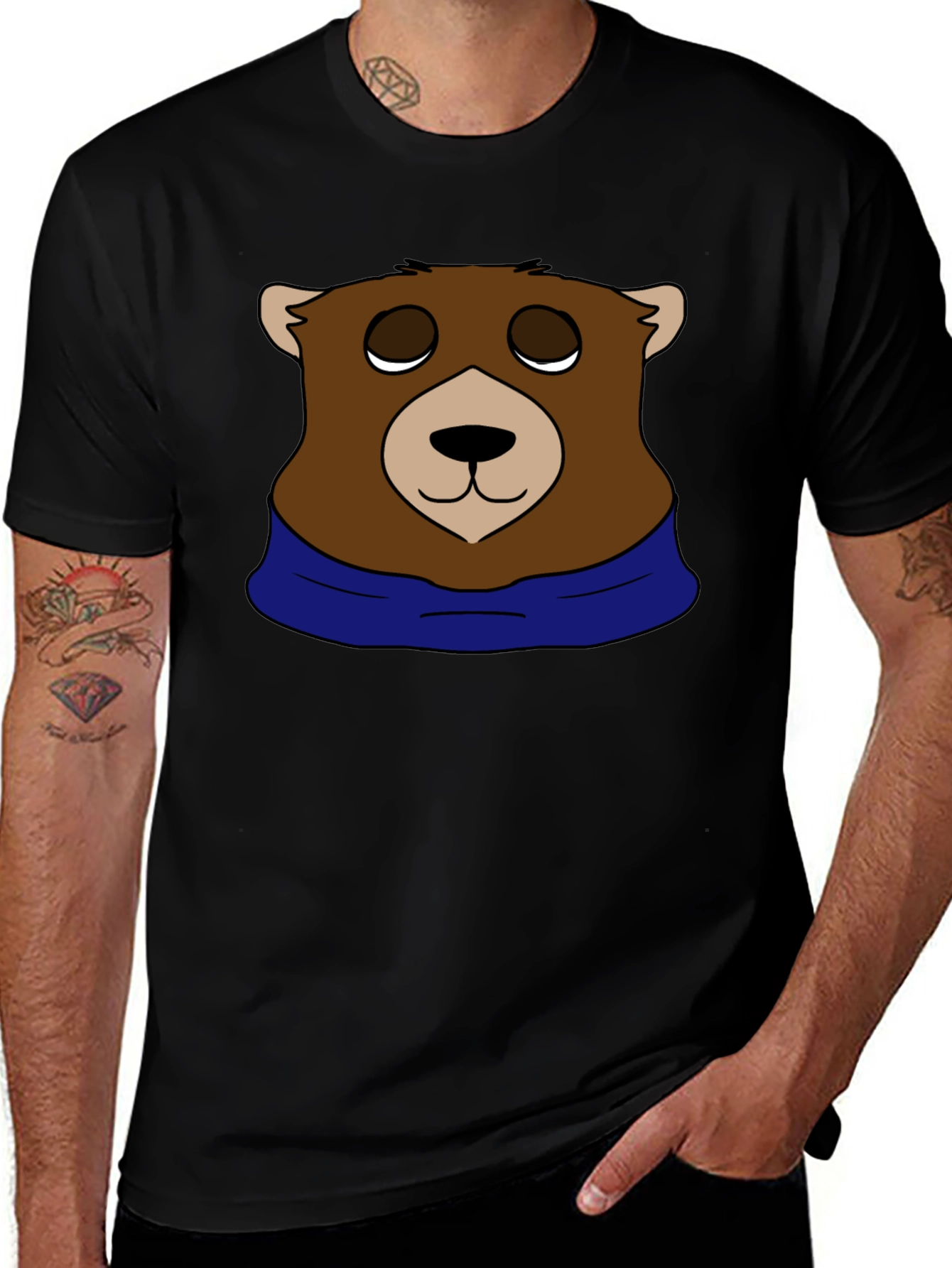 Variant 20 of Cute Bear T-Shirt - Soft Cotton Blend