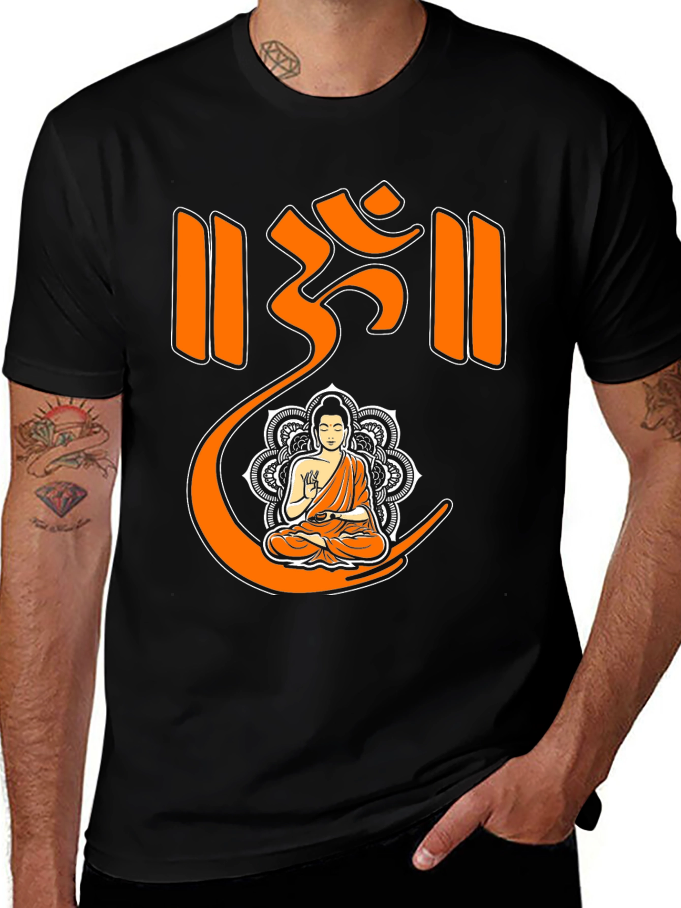Variant 19 of Om Buddha Graphic T-Shirt
