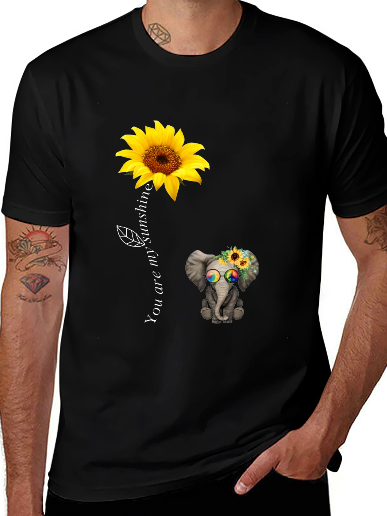 Variant 6 of You are My Sunshine Elephant T-Shirt