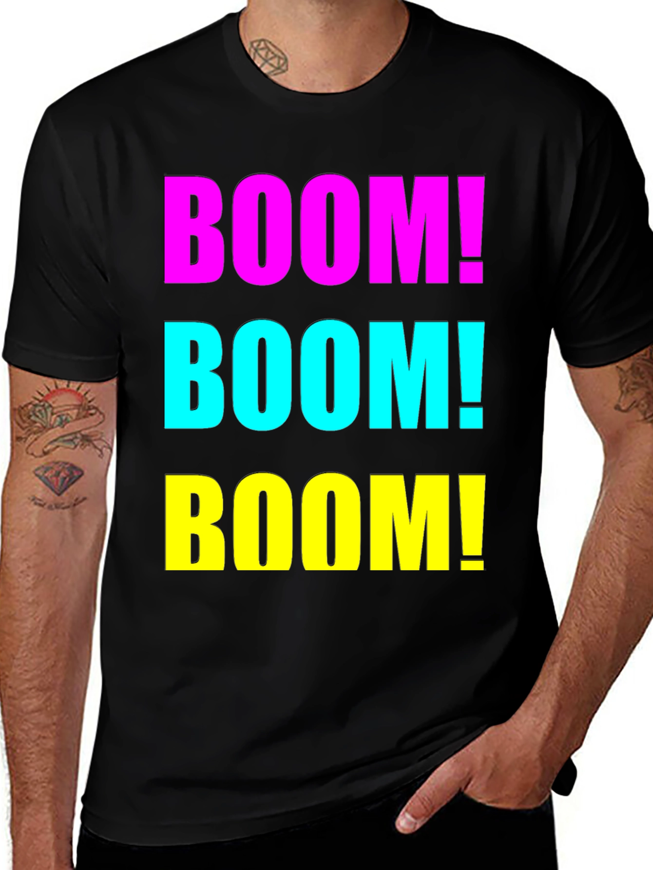 Variant 4 of Boom! Fun Graphic T-Shirt