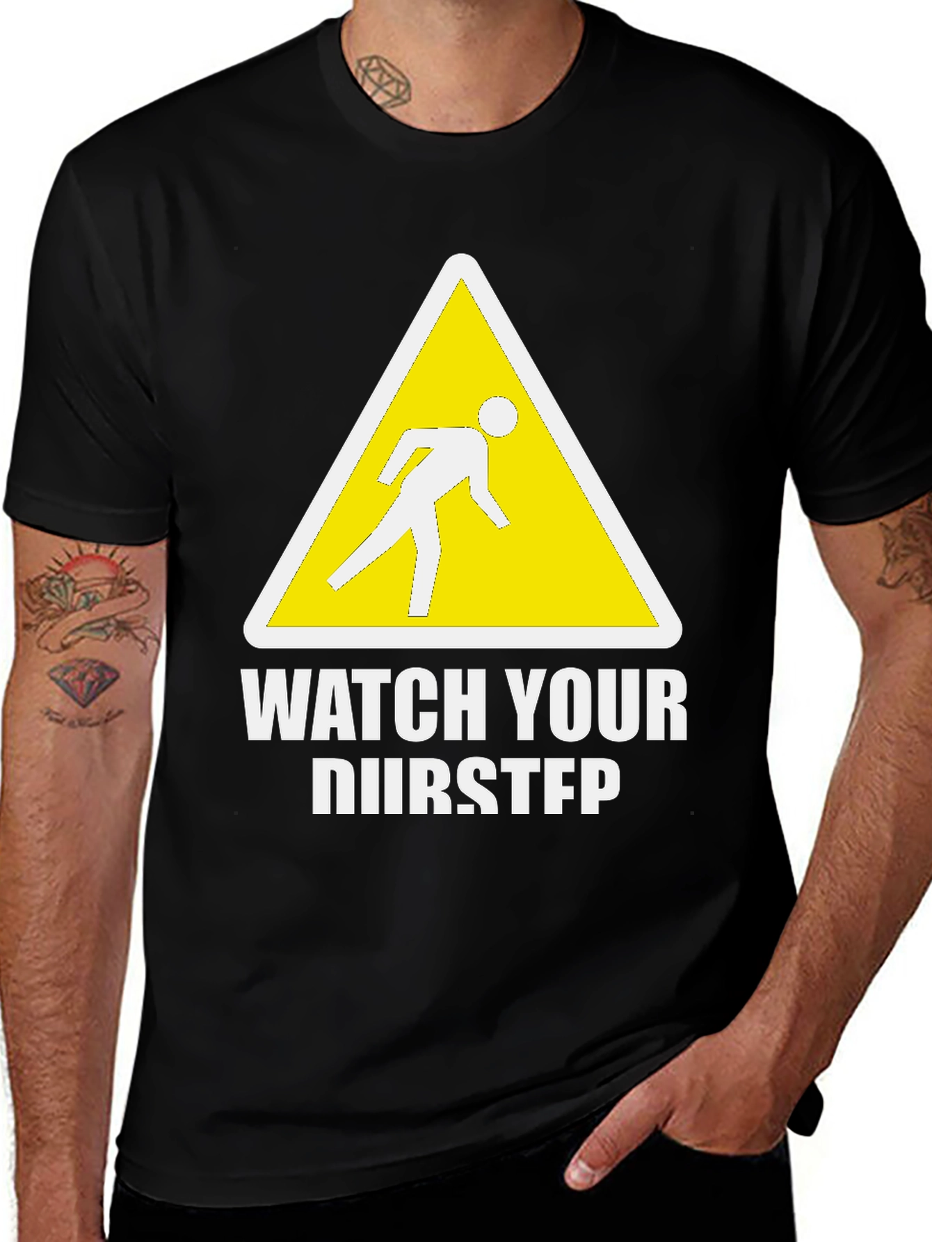 Variant 5 of Funny Dubstep T-Shirt - Watch Your Dubstep