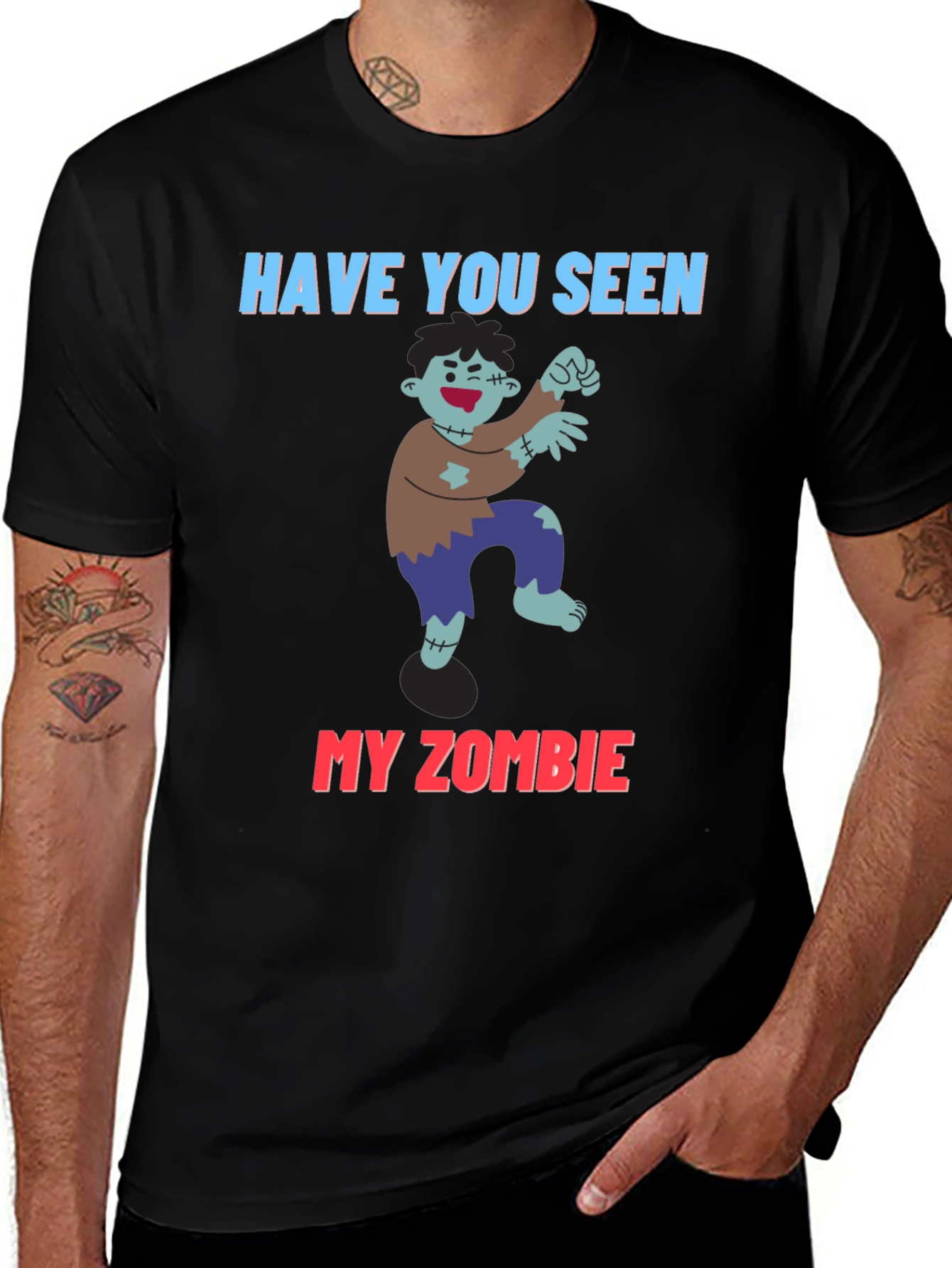 Variant 5 of Have You Seen My Zombie T-Shirt