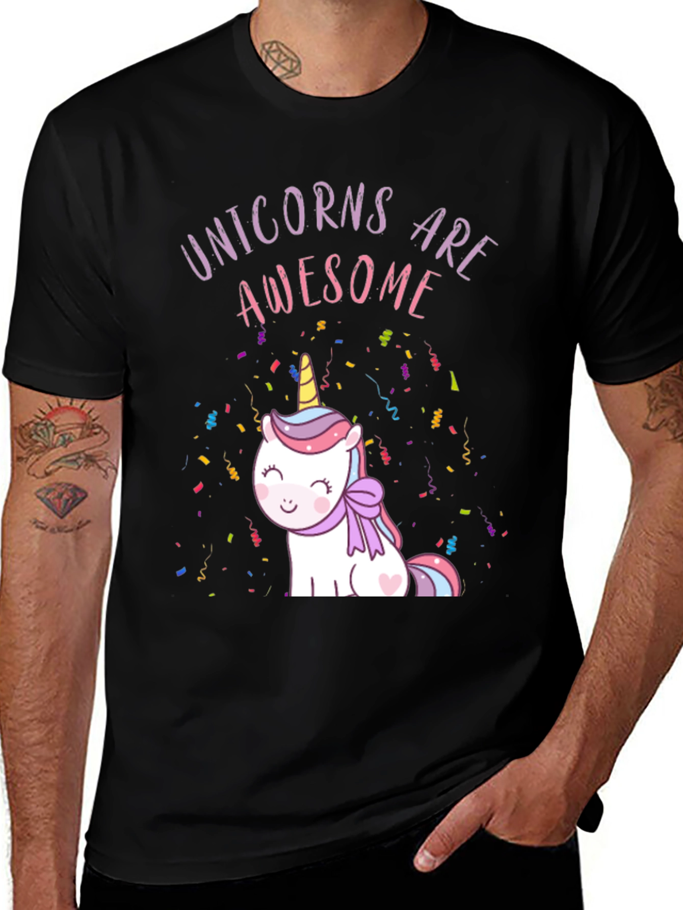 Variant 29 of Unicorns Are Awesome Graphic Tee