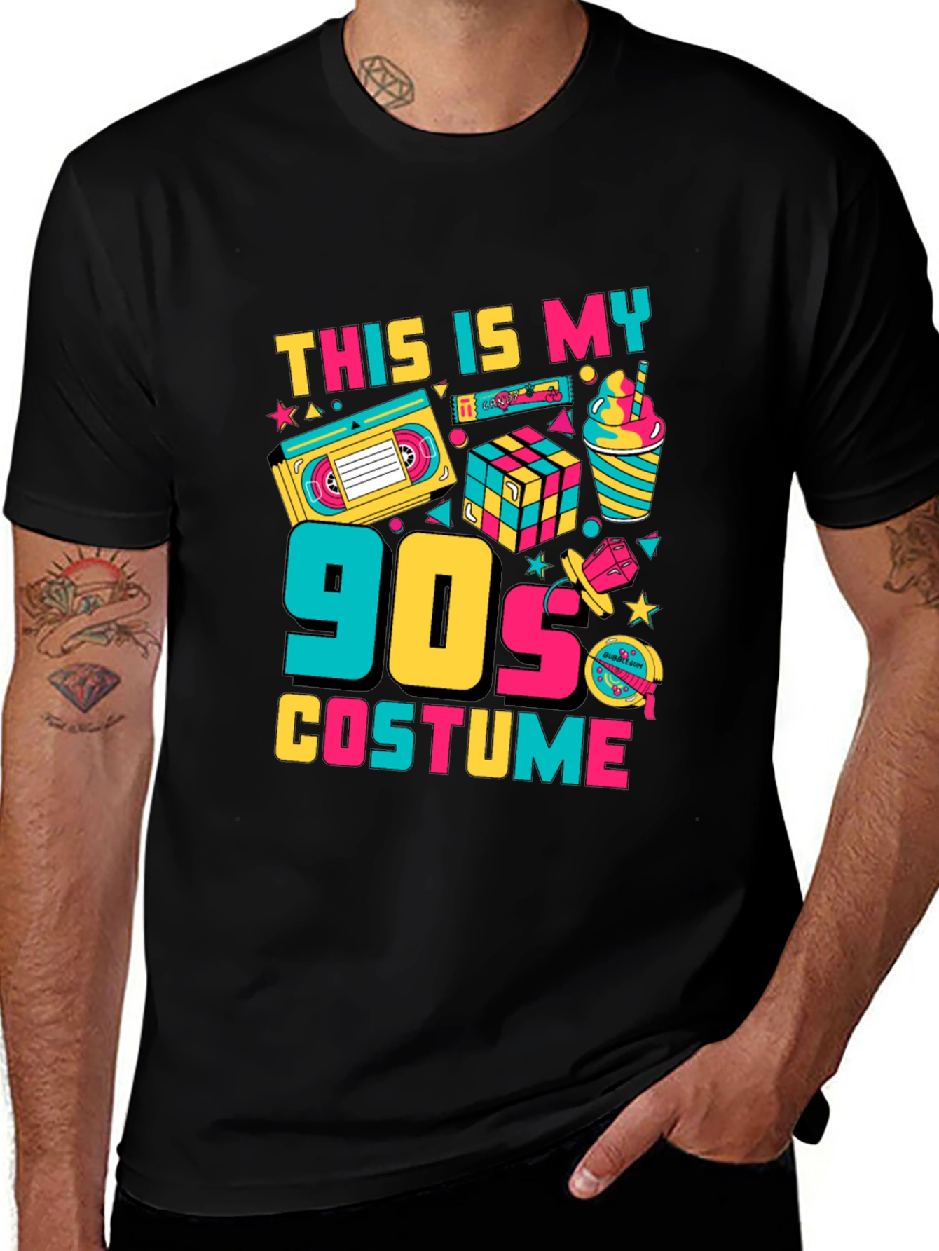 Variant 5 of This Is My 90's Costume T-Shirt