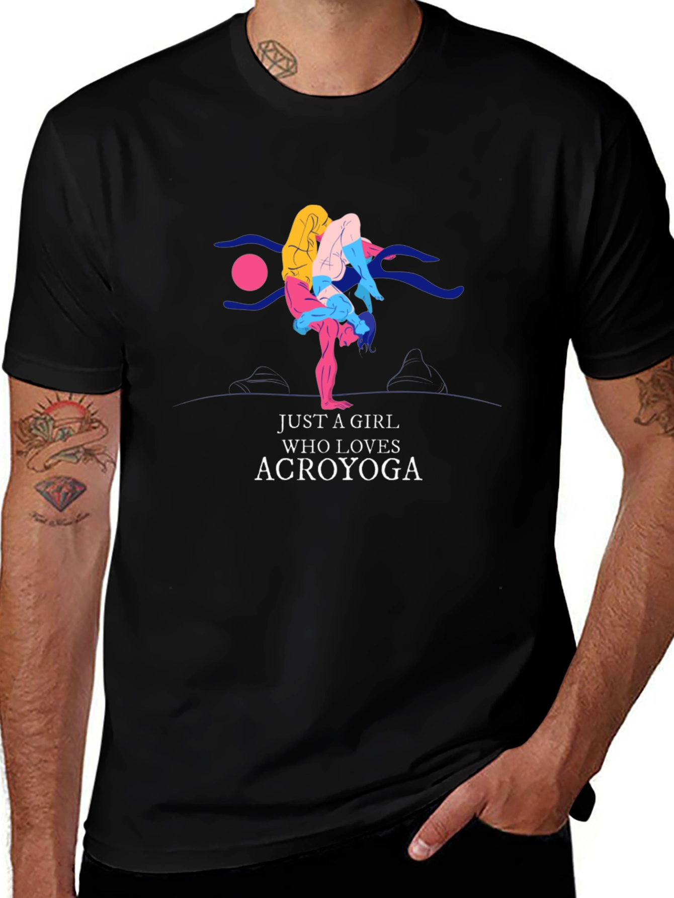 AcroYoga Lover's Tee - Unique Design