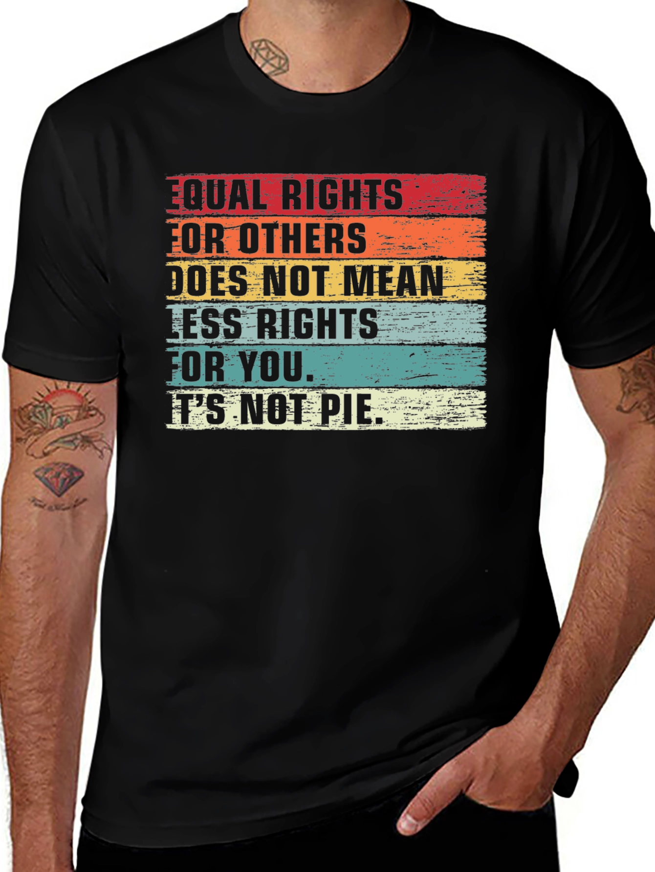 Variant 16 of Equal Rights T-Shirt - Unisex Equality Tee