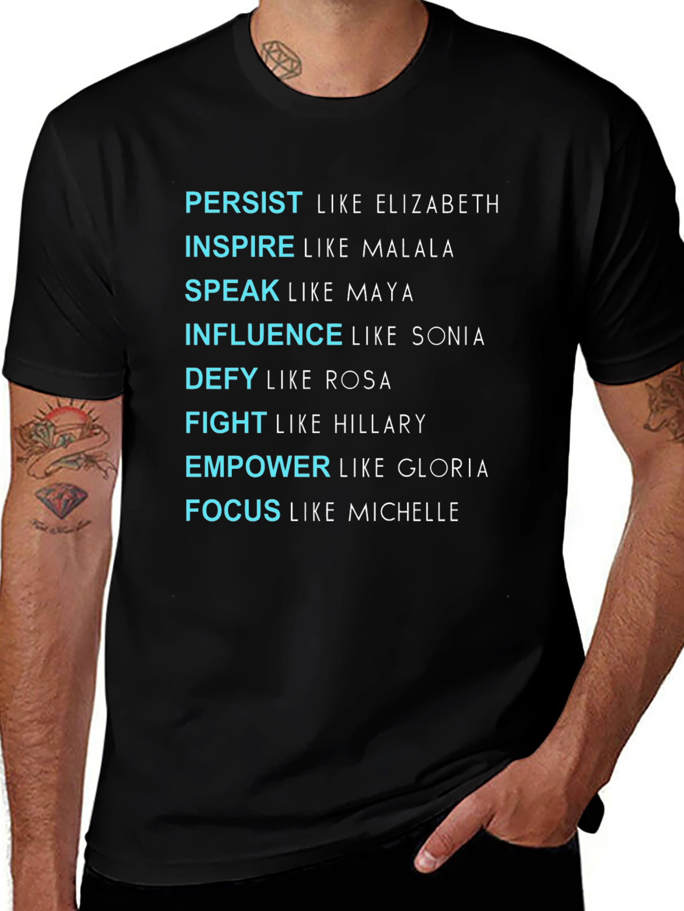Variant 13 of Empowering Women's Inspiration T-Shirt