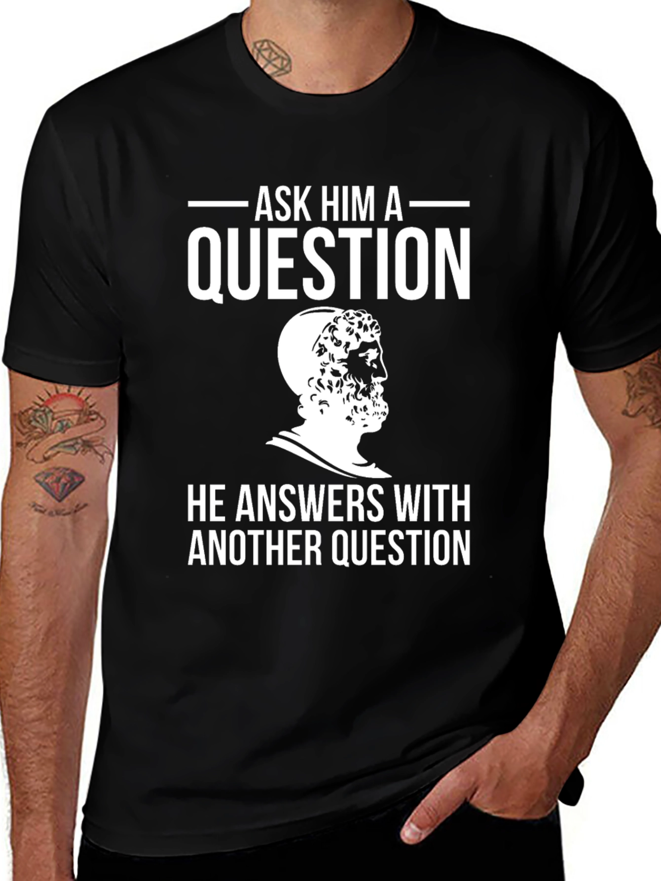 Variant 6 of Philosophical Humor T-Shirt